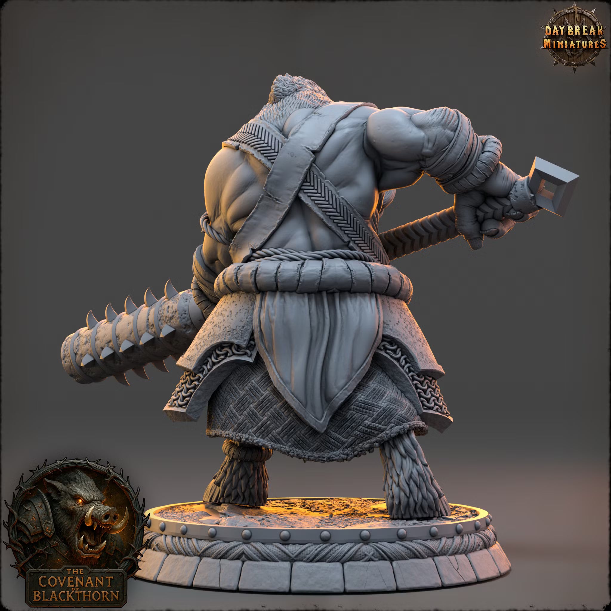 The Covenant of Blackthorn - Bruth Thistlemane - Daybreak Miniatures