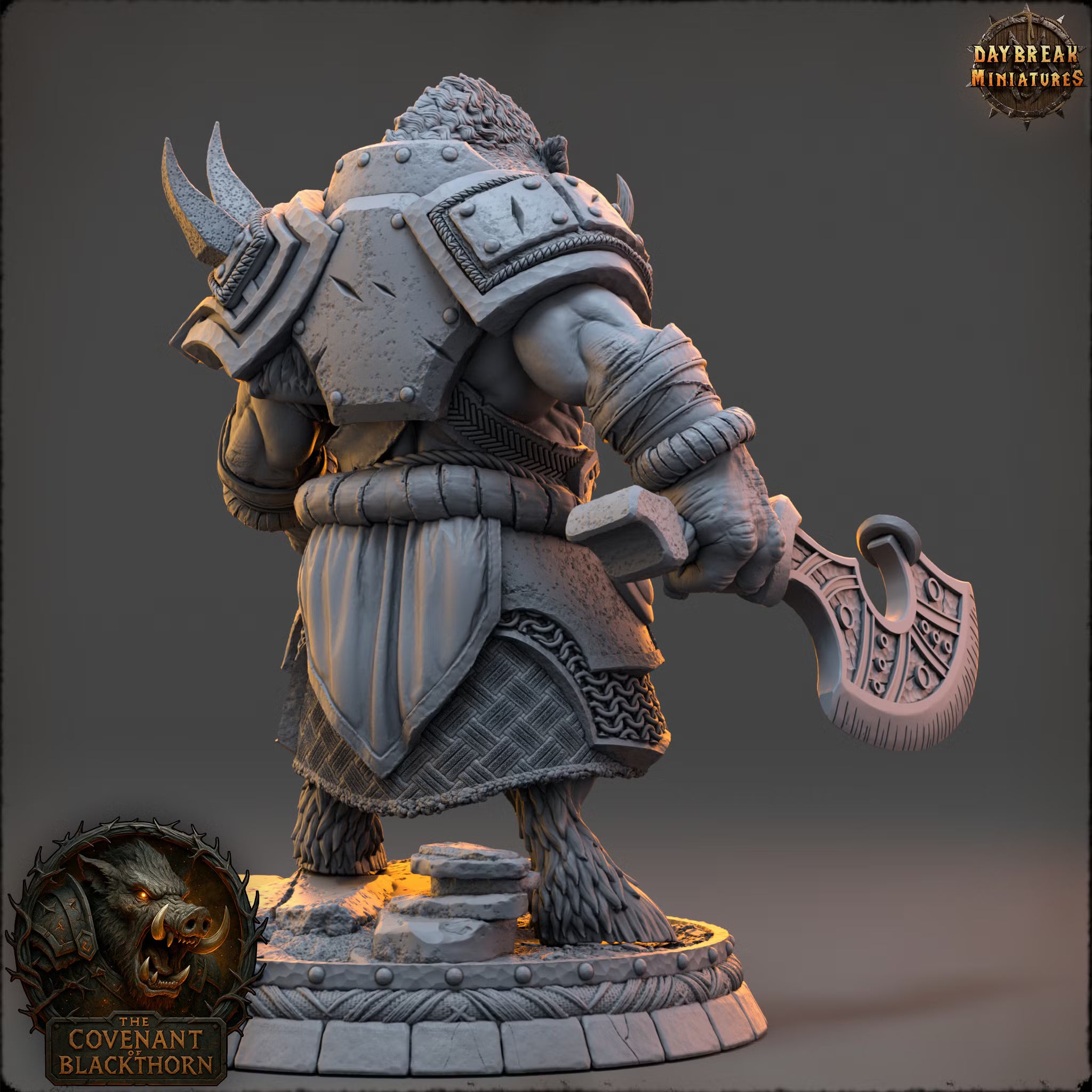 The Covenant of Blackthorn - Druzz Warthide - Daybreak Miniatures