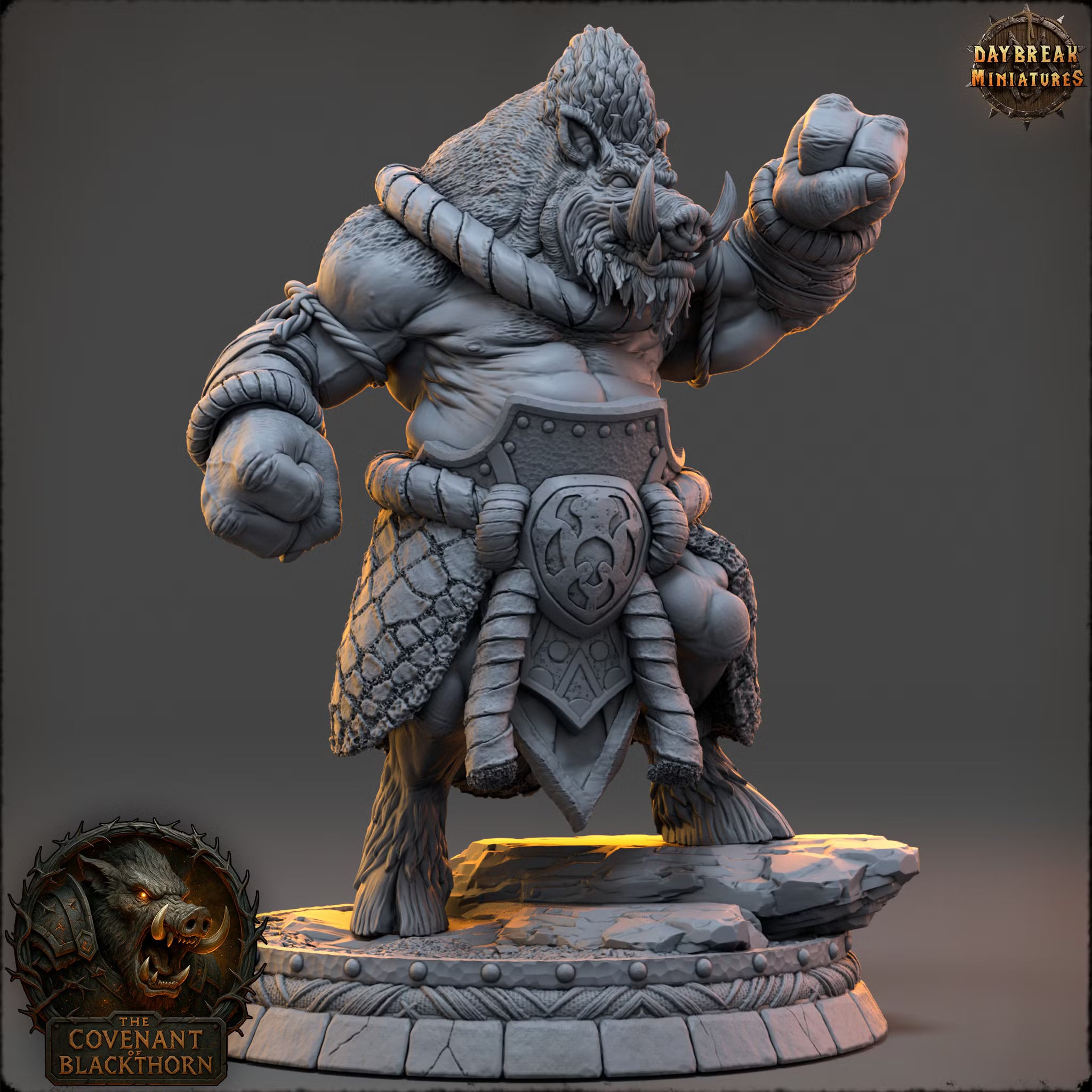 The Covenant of Blackthorn - Grothar Rootsworn - Daybreak Miniatures
