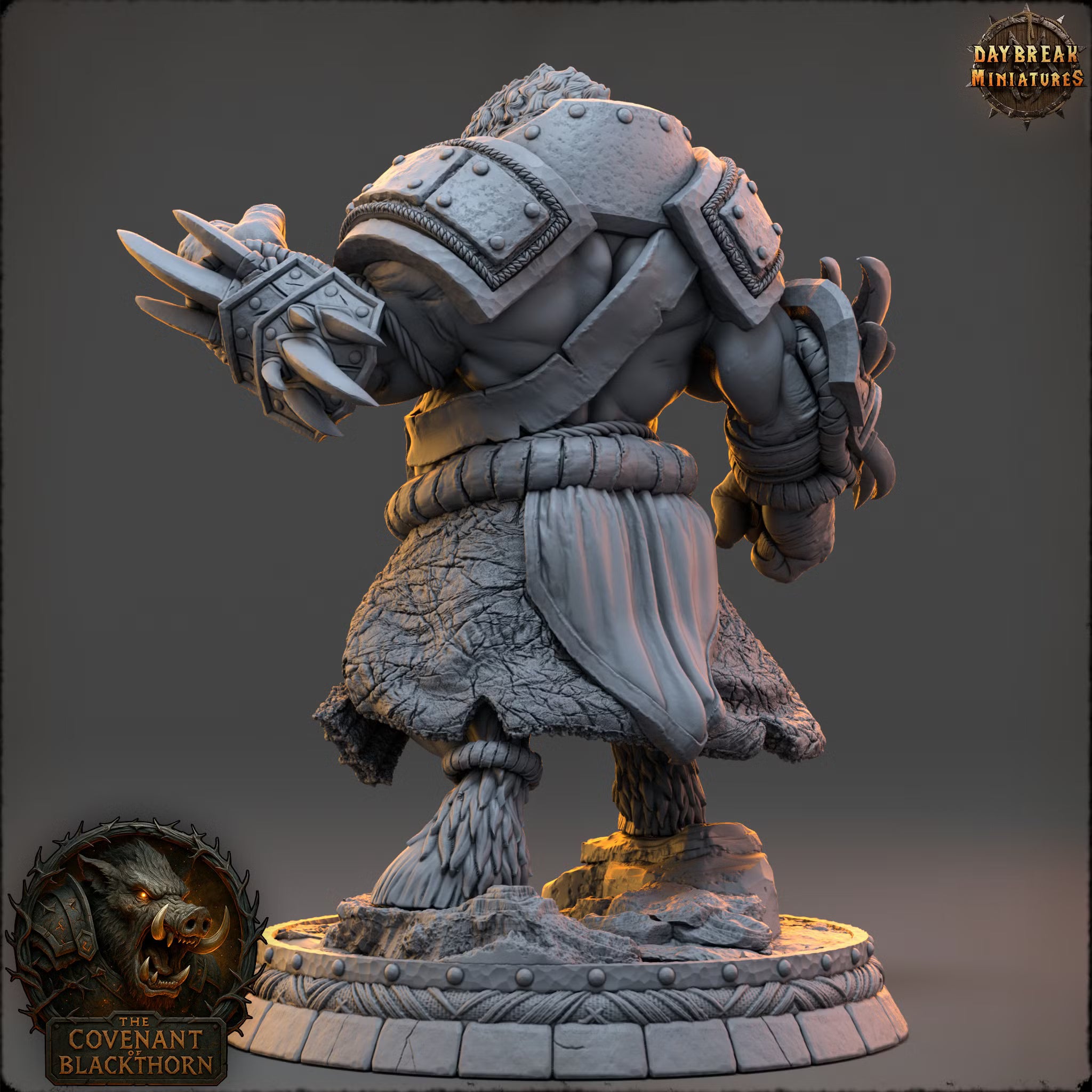 The Covenant of Blackthorn - Harn Spinesnout - Daybreak Miniatures