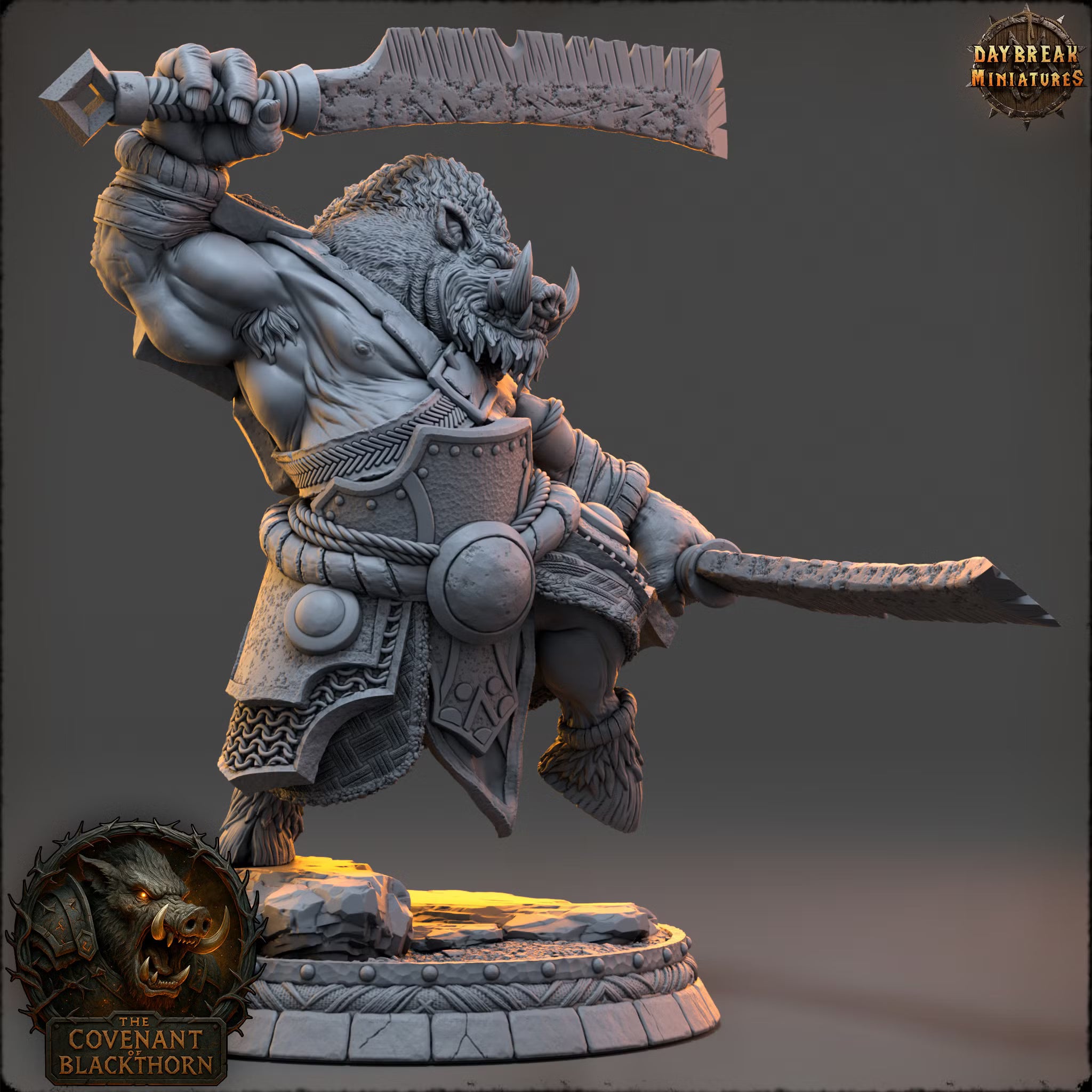 The Covenant of Blackthorn - Kragg Thornbearer - Daybreak Miniatures