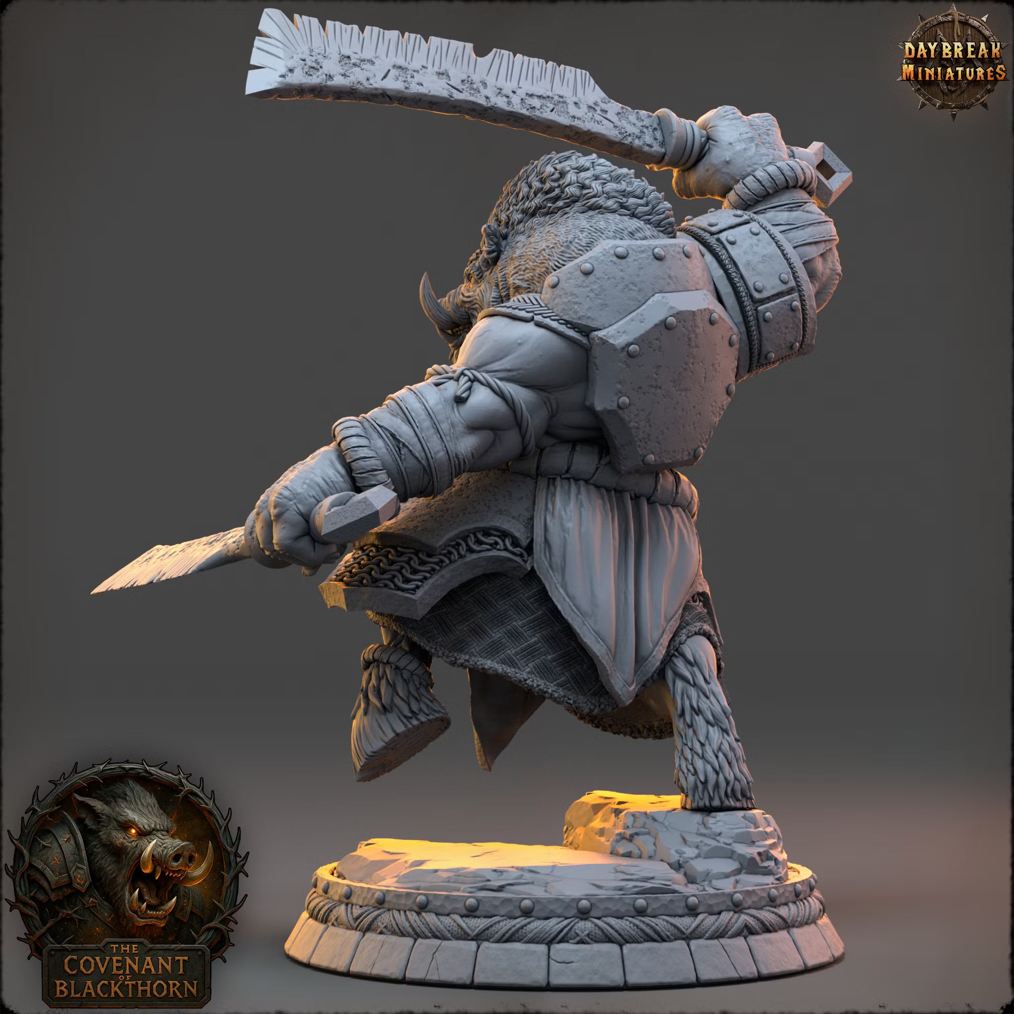 The Covenant of Blackthorn - Kragg Thornbearer - Daybreak Miniatures