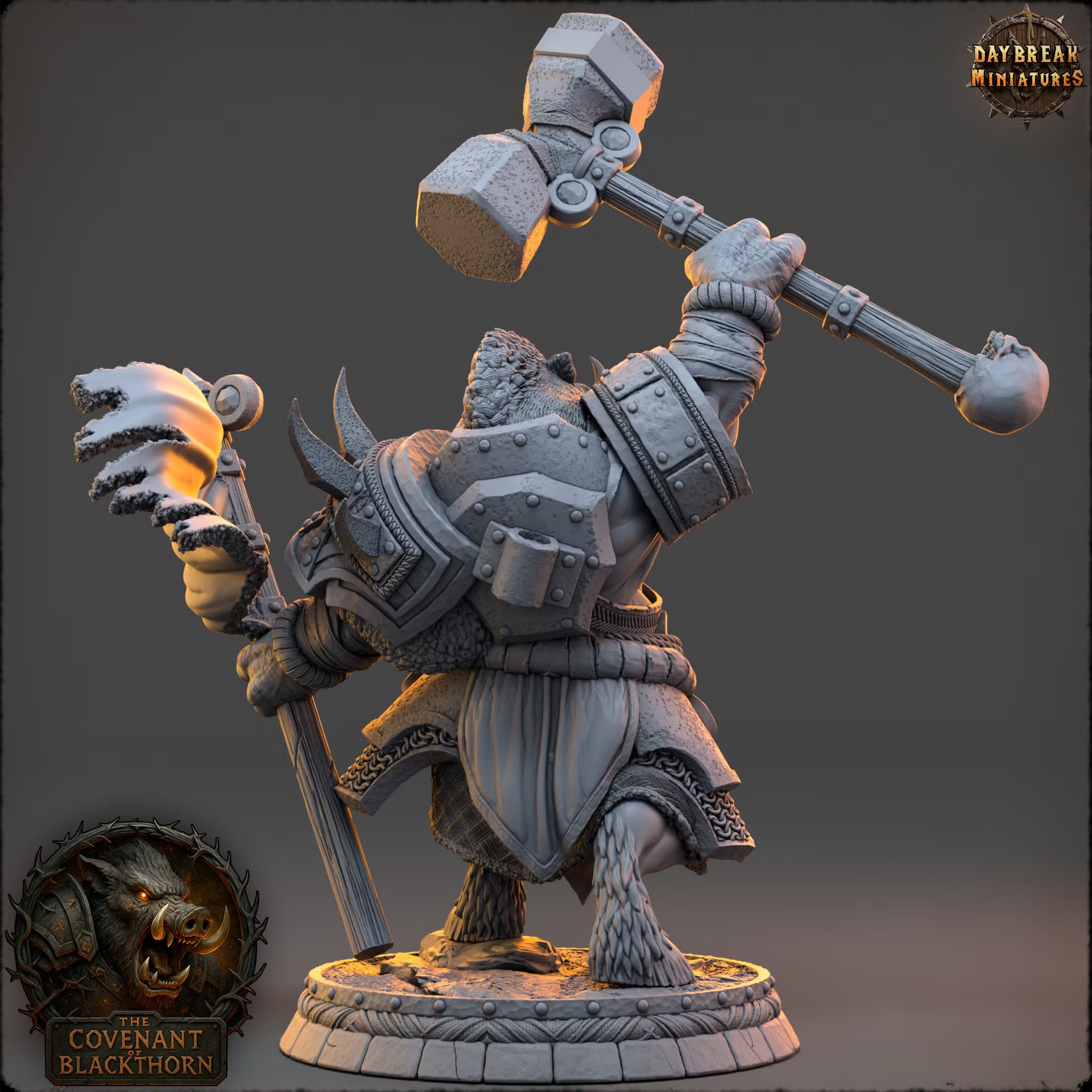 The Covenant of Blackthorn - Sarnath Gloomhide - Daybreak Miniatures