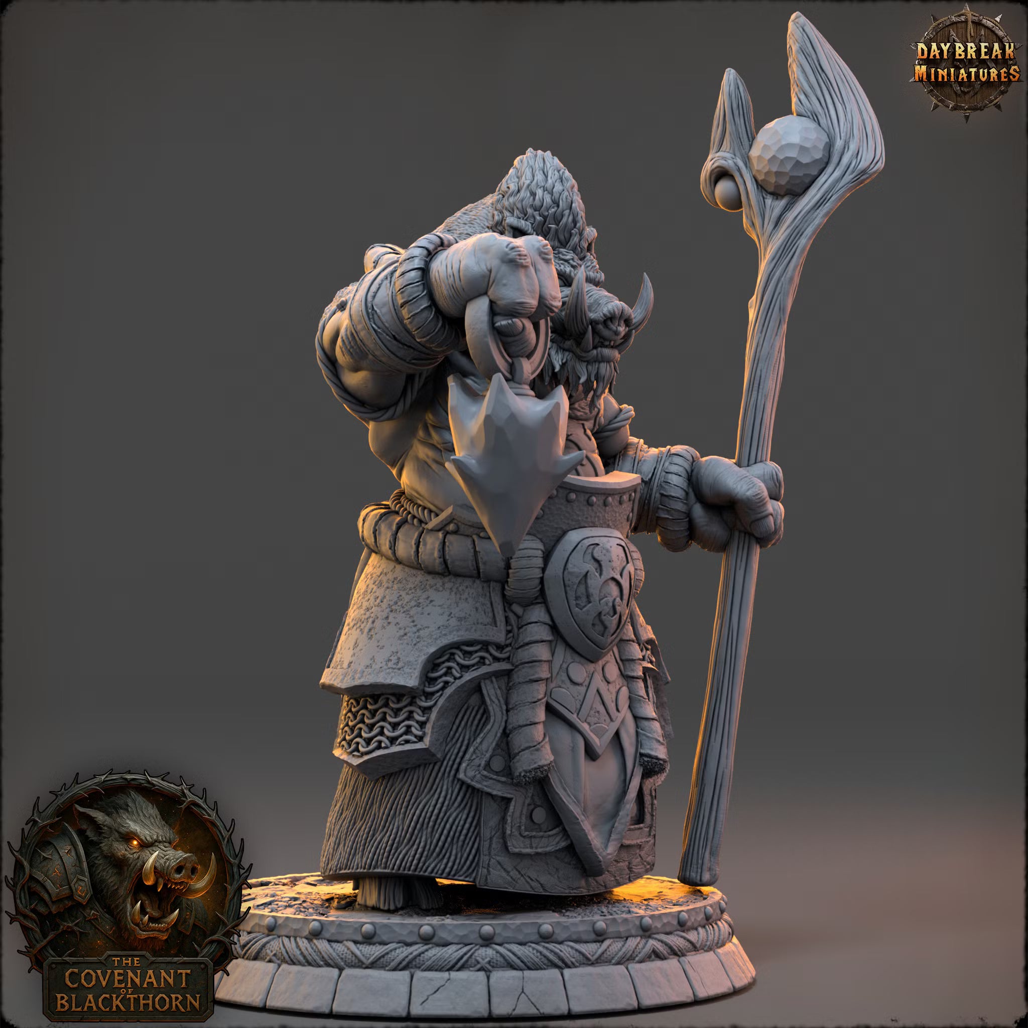 The Covenant of Blackthorn - Tornak the Gorebound - Daybreak Miniatures