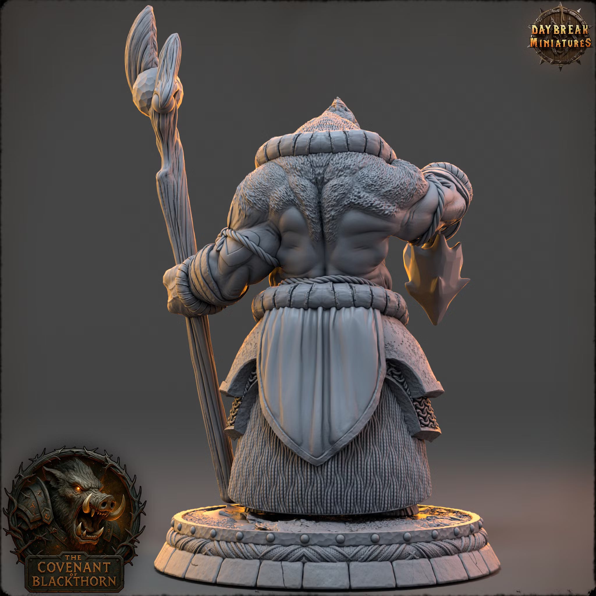 The Covenant of Blackthorn - Tornak the Gorebound - Daybreak Miniatures