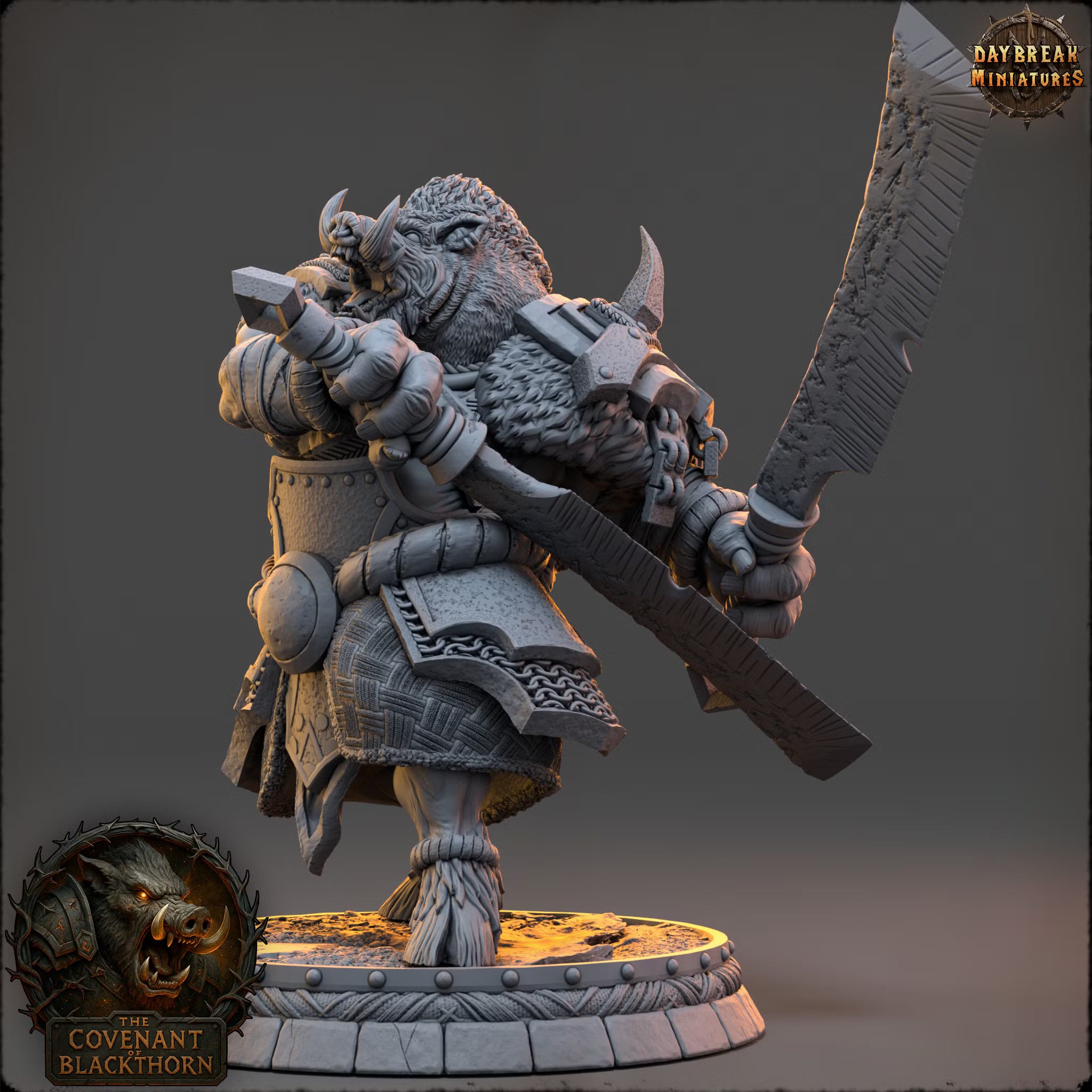 The Covenant of Blackthorn - Yurth the Burrower - Daybreak Miniatures