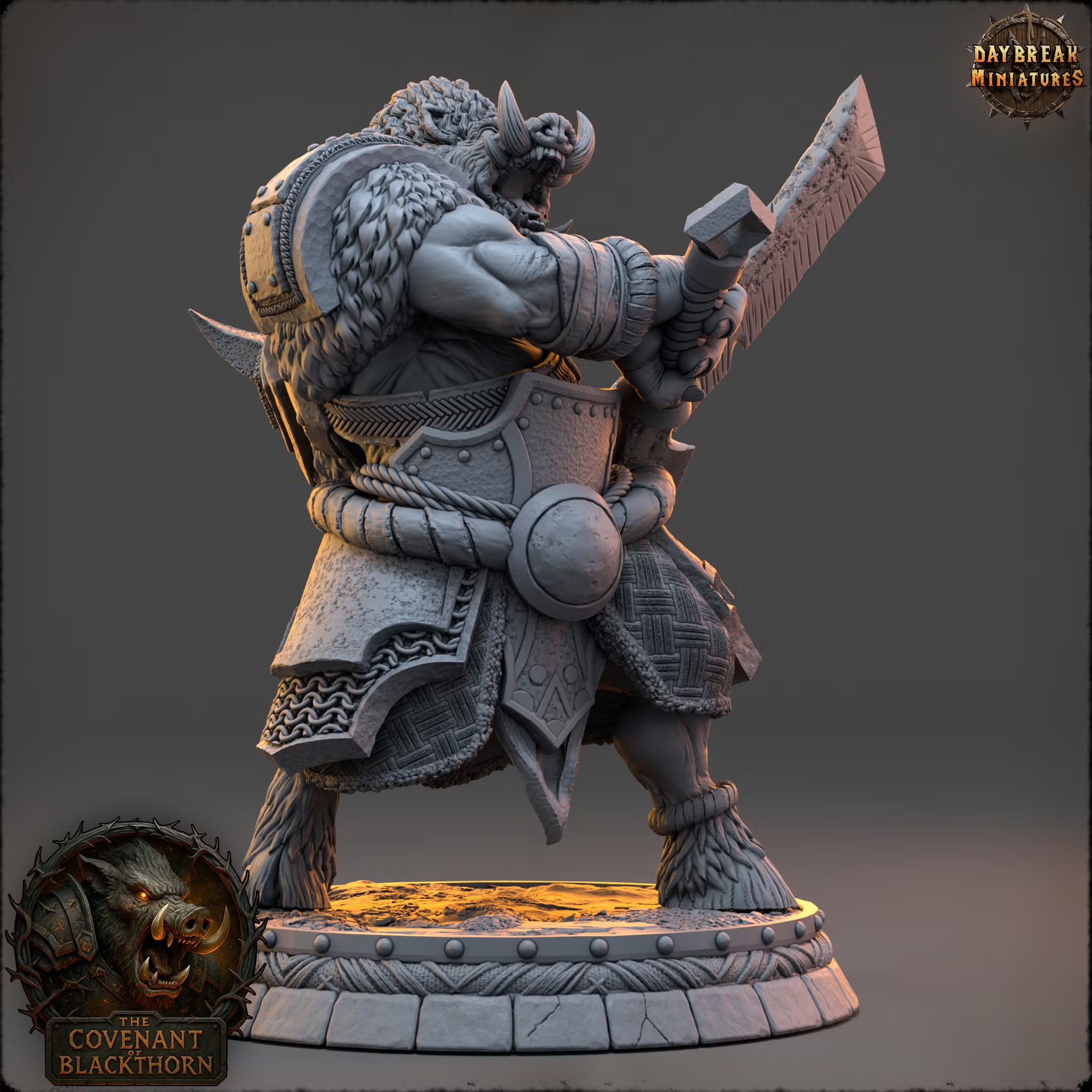 The Covenant of Blackthorn - Yurth the Burrower - Daybreak Miniatures