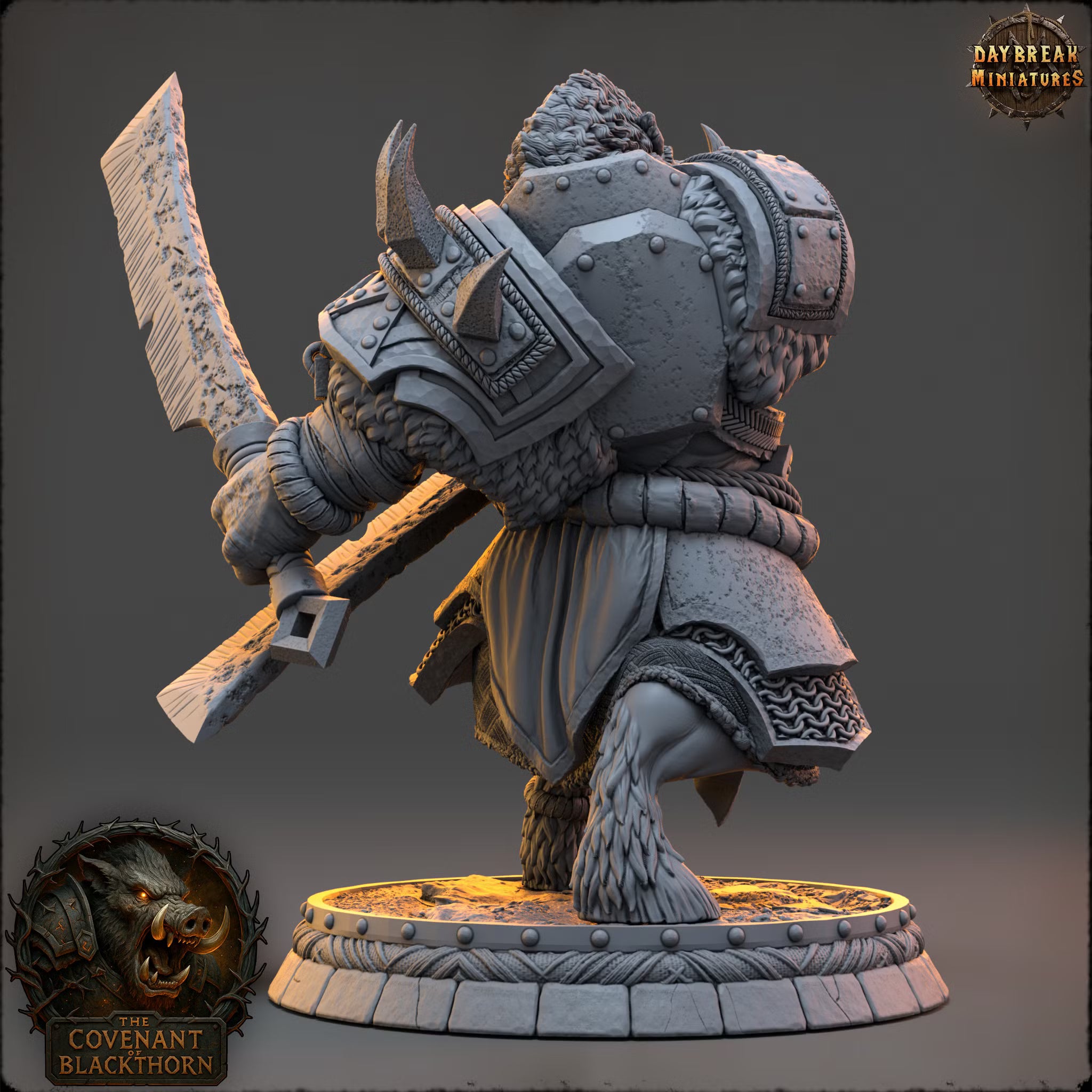The Covenant of Blackthorn - Yurth the Burrower - Daybreak Miniatures