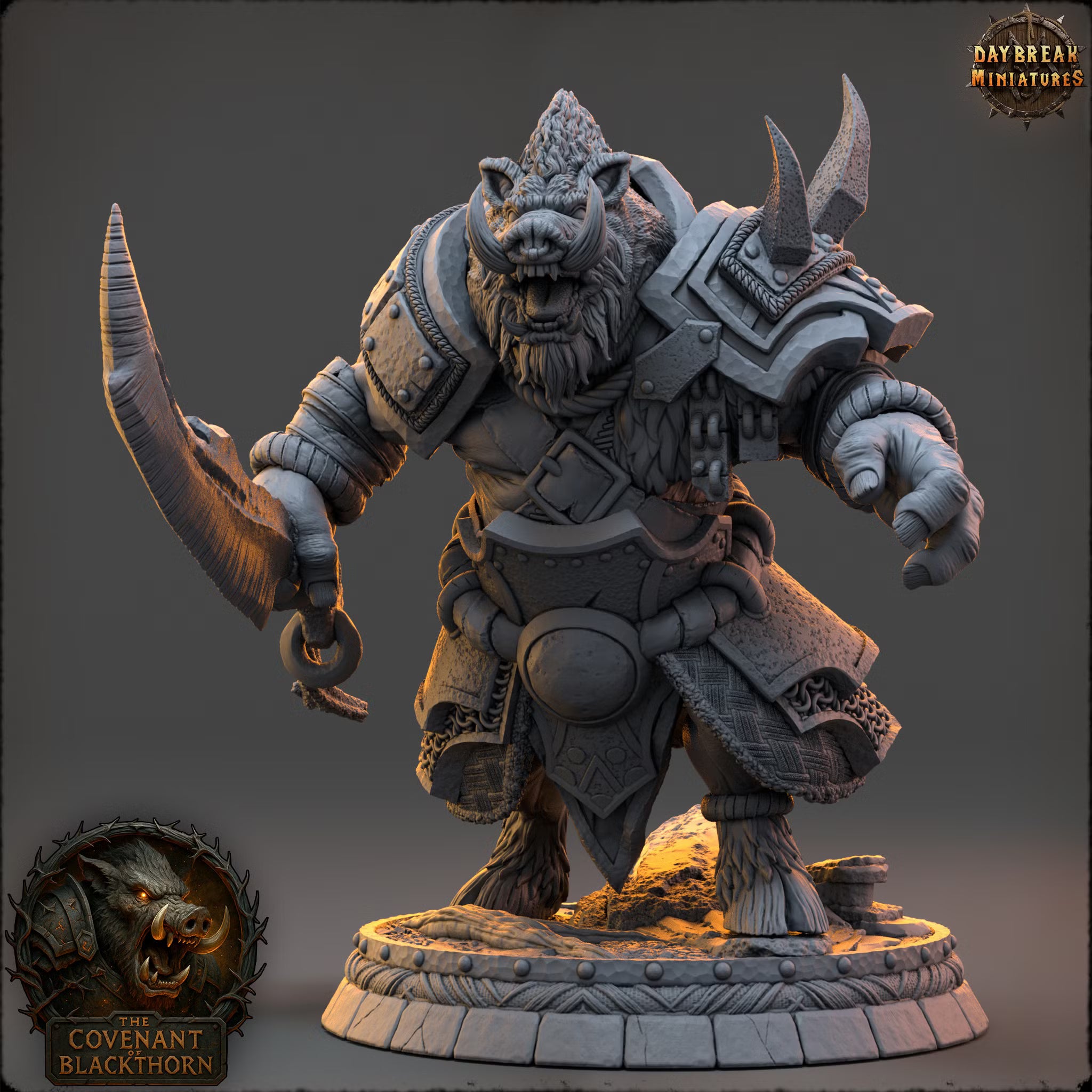 The Covenant of Blackthorn - Zurka Mudroot - Daybreak Miniatures