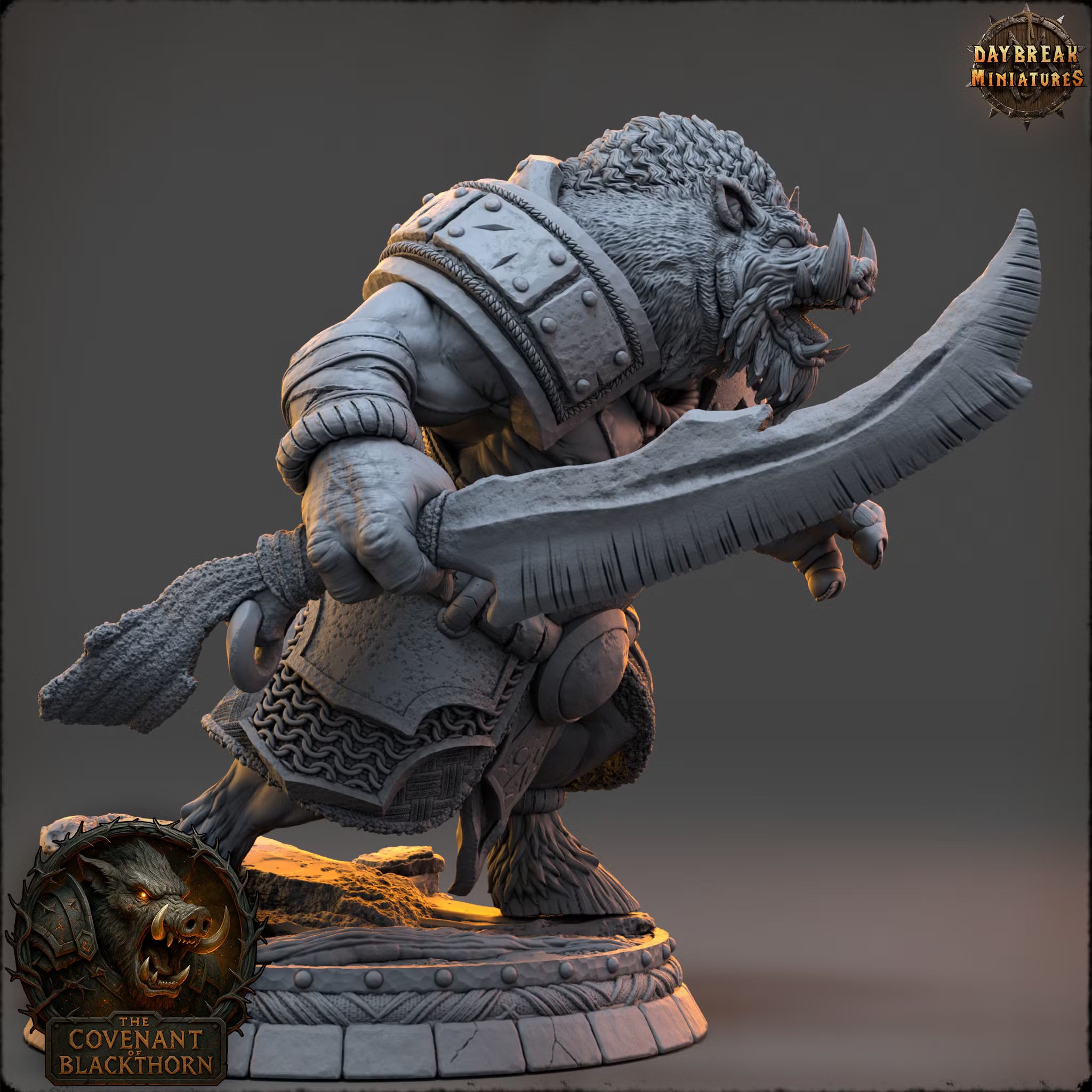 The Covenant of Blackthorn - Zurka Mudroot - Daybreak Miniatures