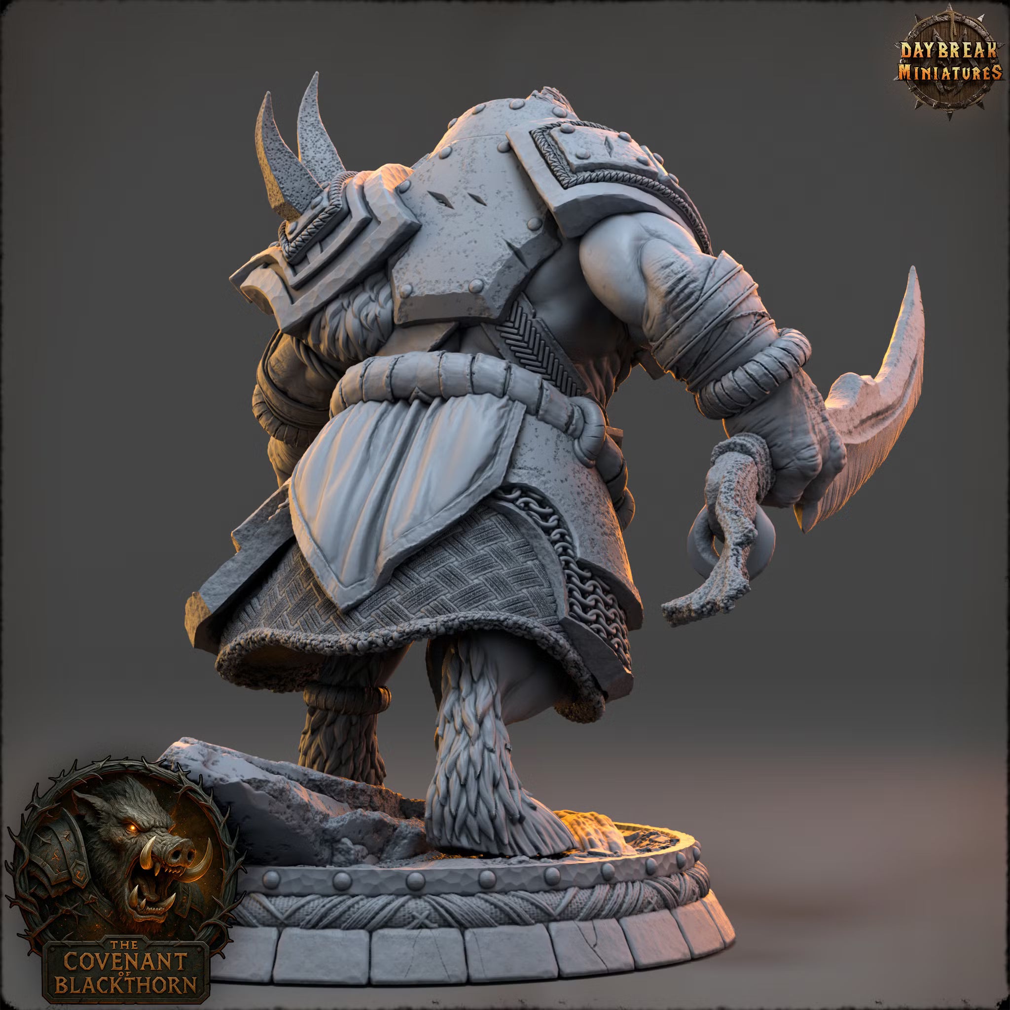 The Covenant of Blackthorn - Zurka Mudroot - Daybreak Miniatures