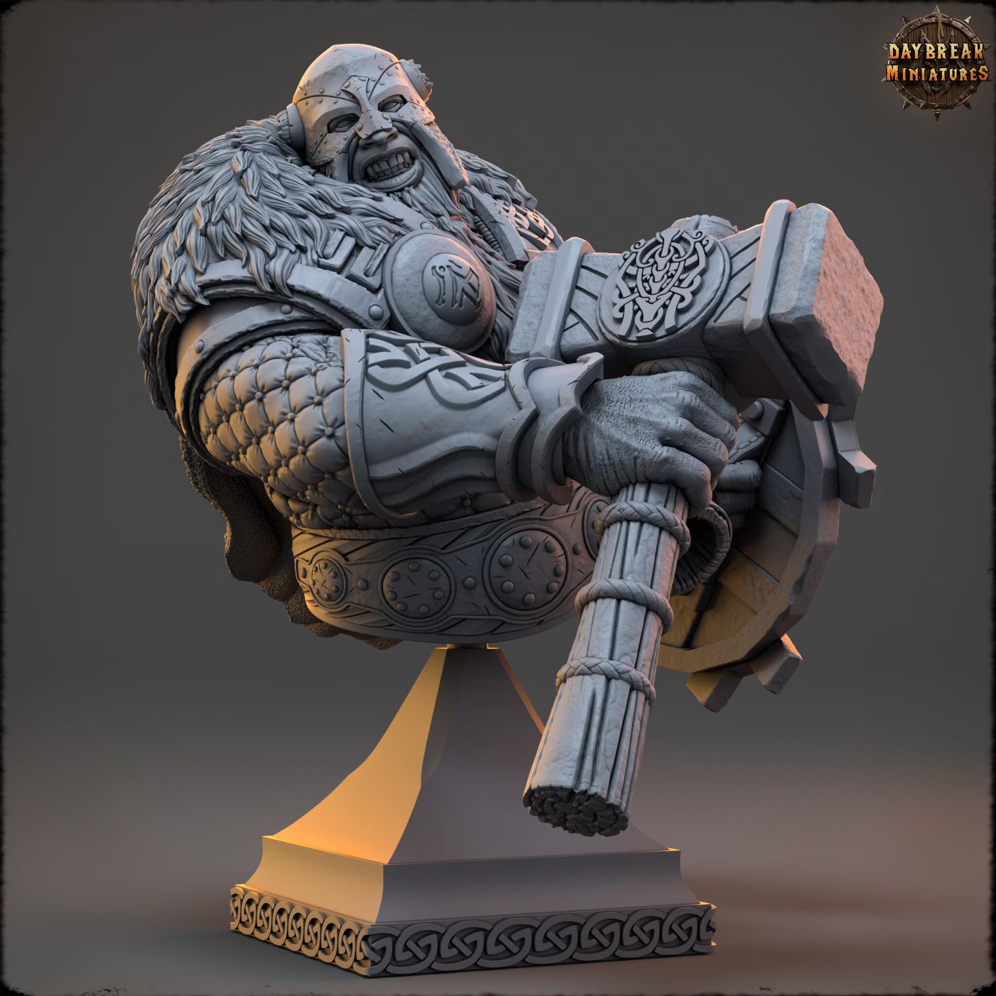 Thormund Warfury - Bust — Daybreak Miniatures