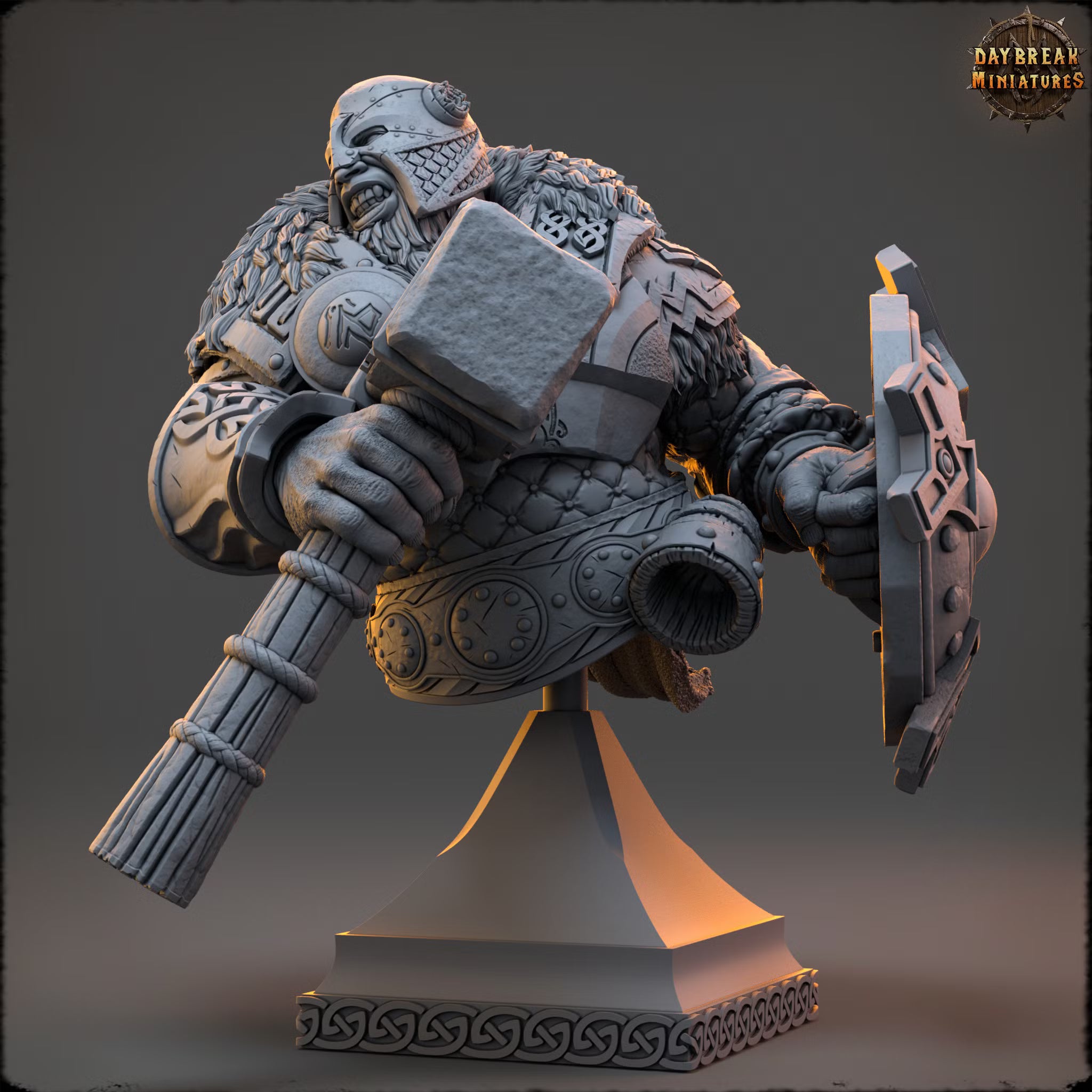 Thormund Warfury - Bust — Daybreak Miniatures