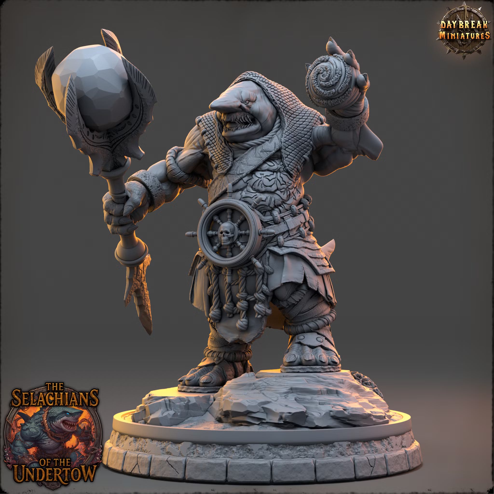 Draaleth Orn – Voice of the Hollow Wake — Daybreak Miniatures