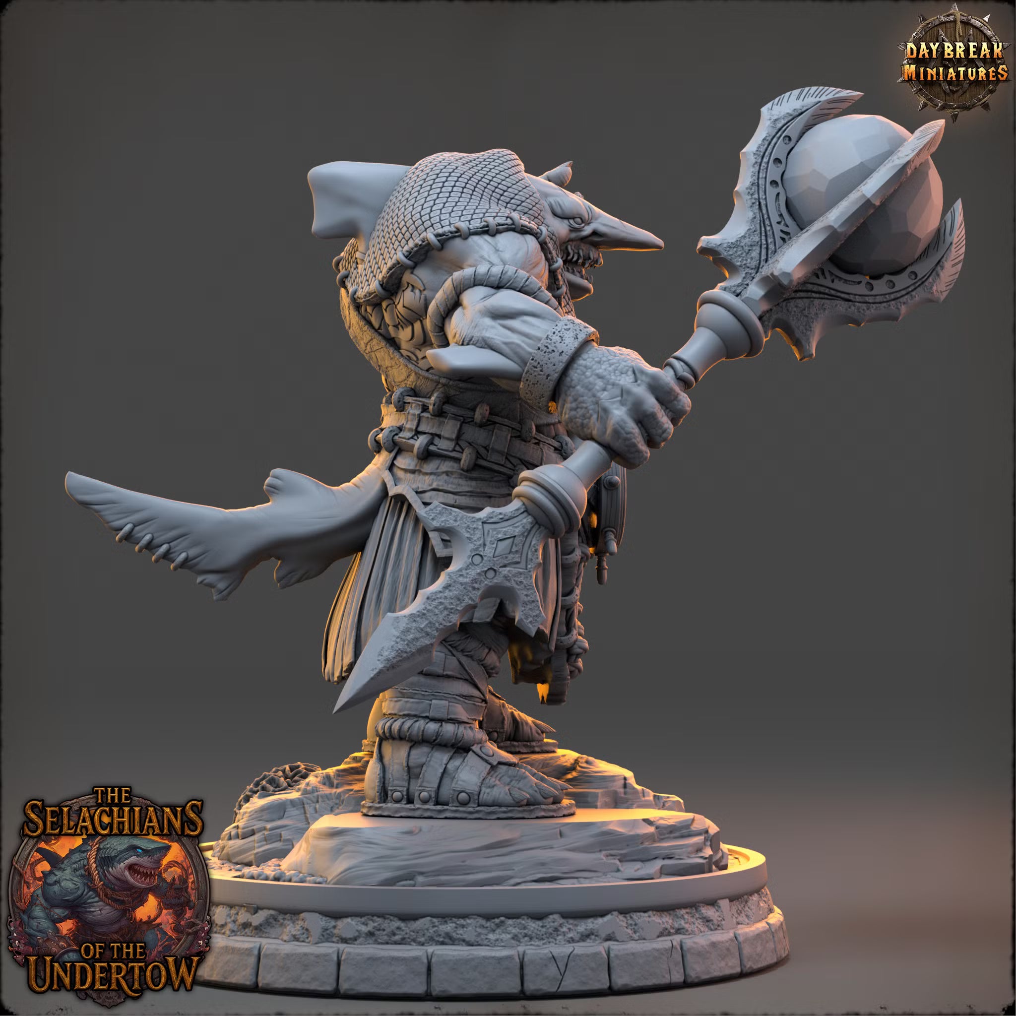 Draaleth Orn – Voice of the Hollow Wake — Daybreak Miniatures