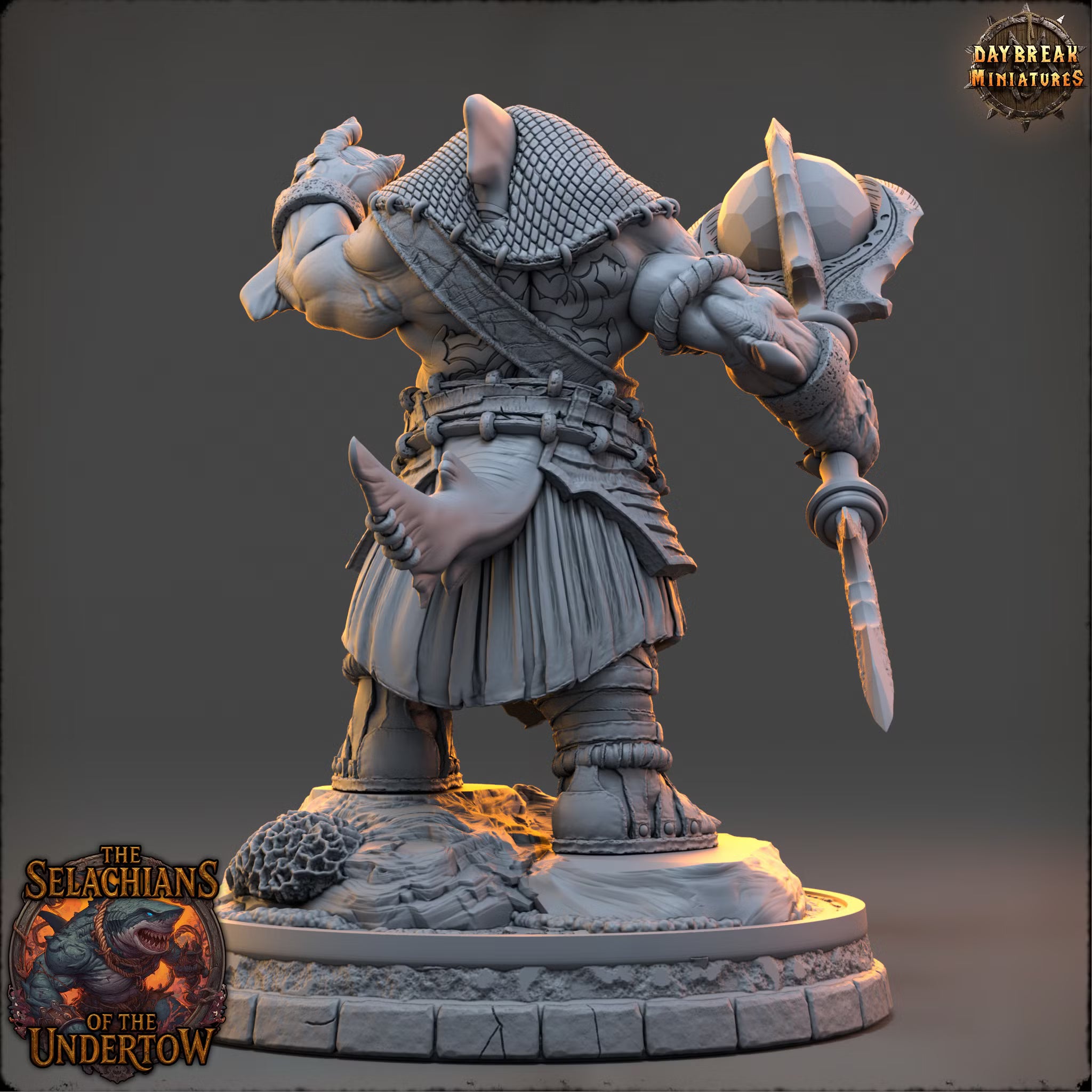 Draaleth Orn – Voice of the Hollow Wake — Daybreak Miniatures