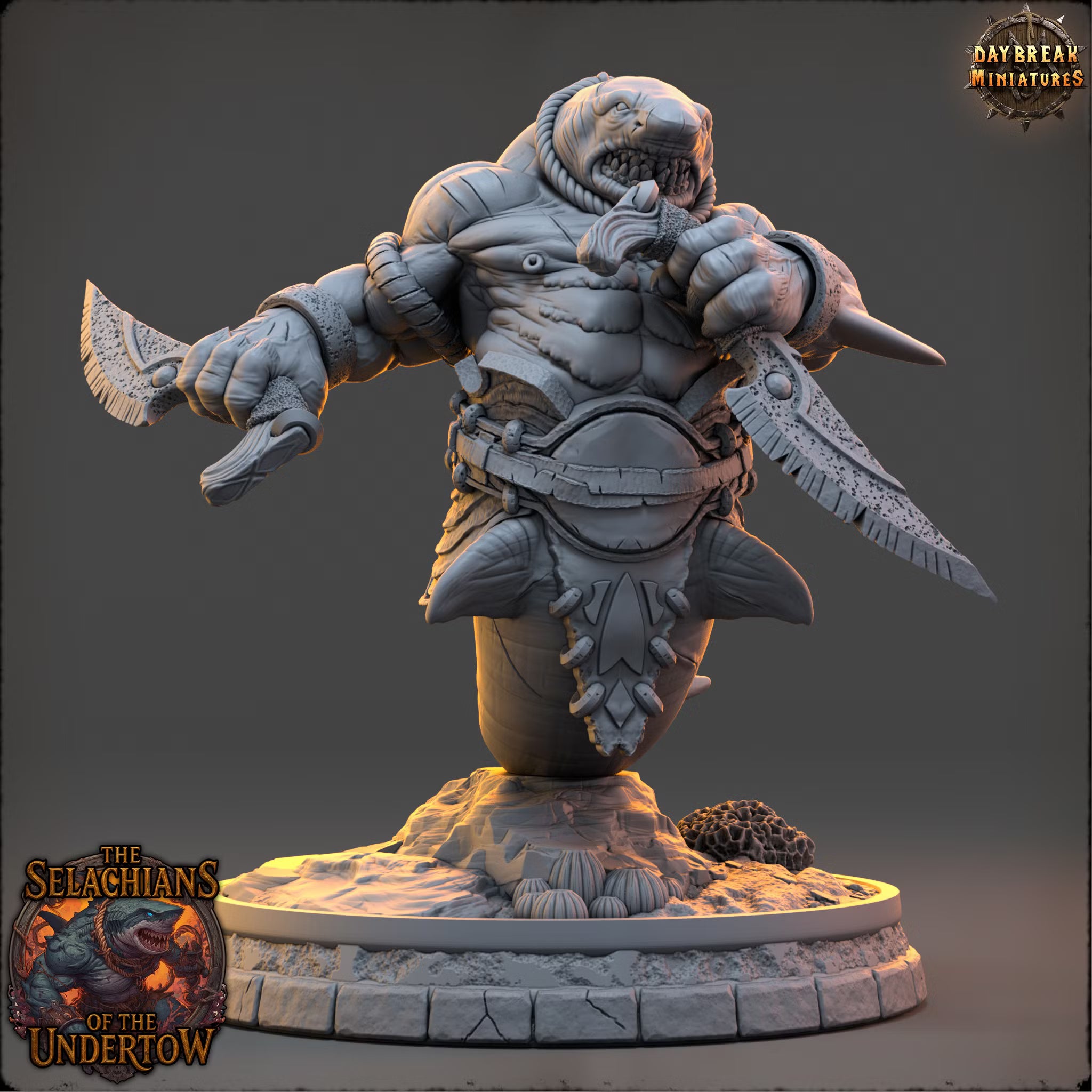 Thal Korrun — Blade of the Undertow — Daybreak Miniatures