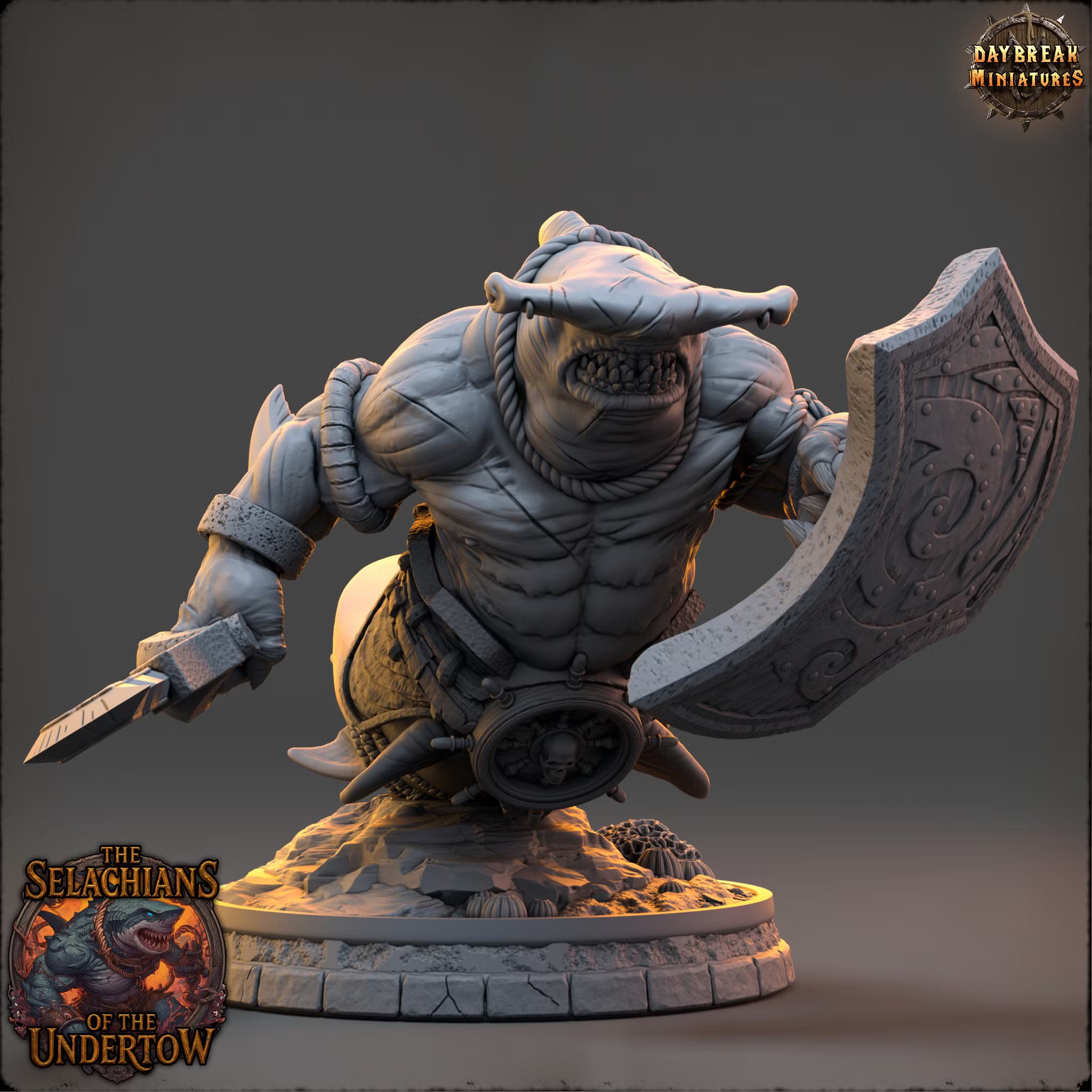 Veshraak Onefin — Daybreak Miniatures