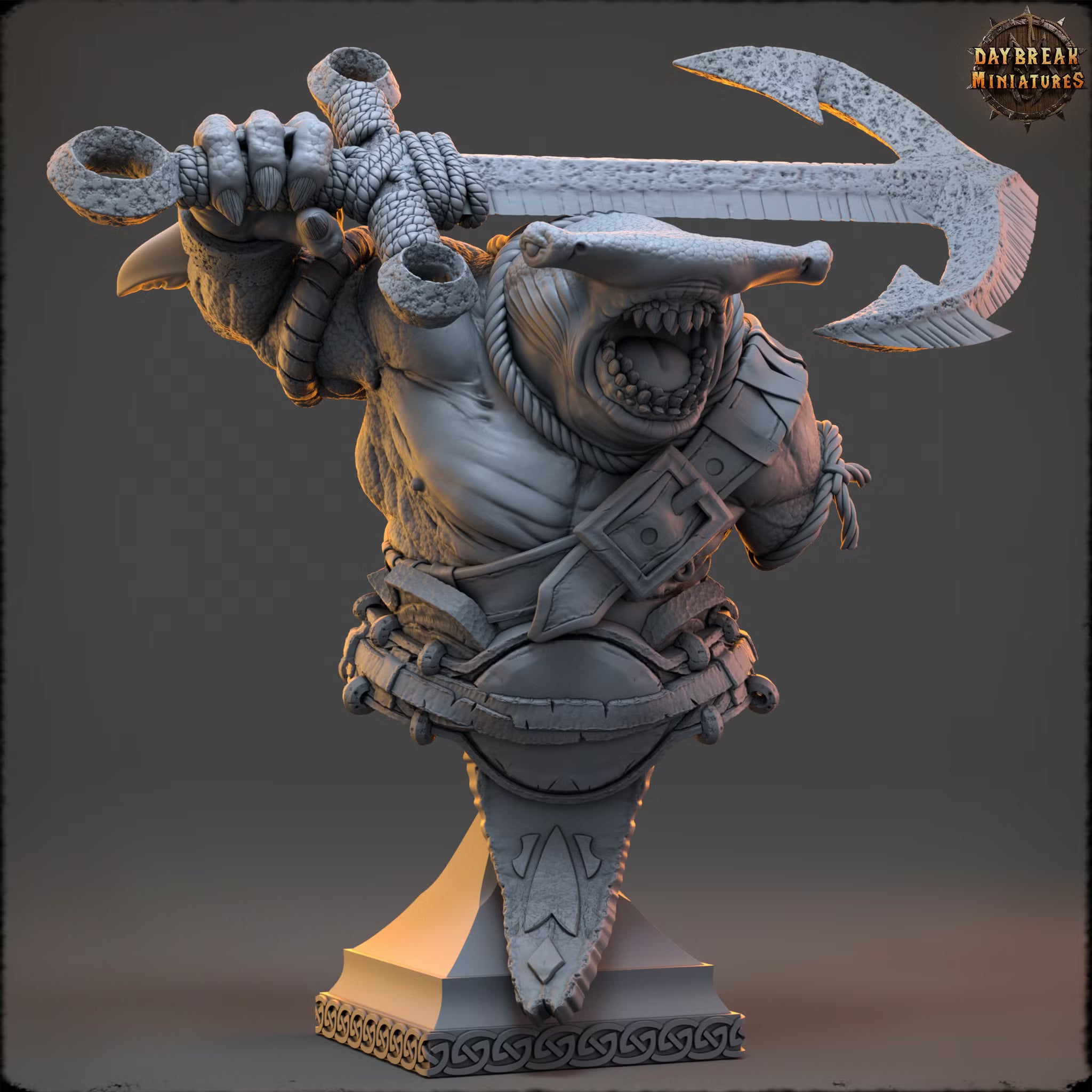 Yethra Coilblood - Bust — Daybreak Miniatures