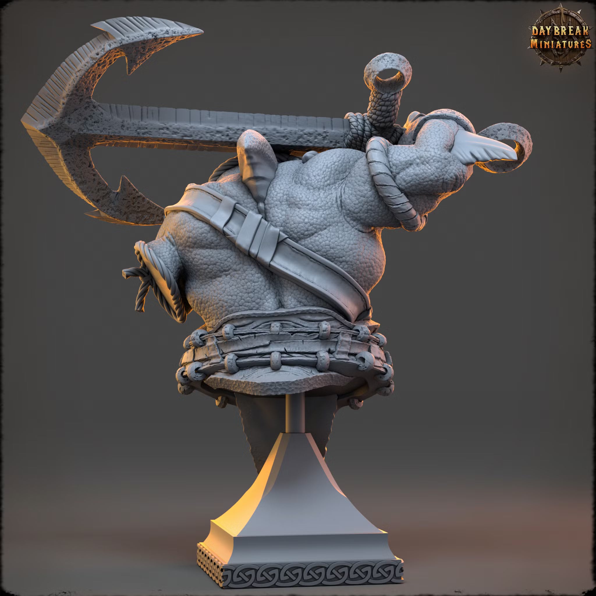 Yethra Coilblood - Bust — Daybreak Miniatures