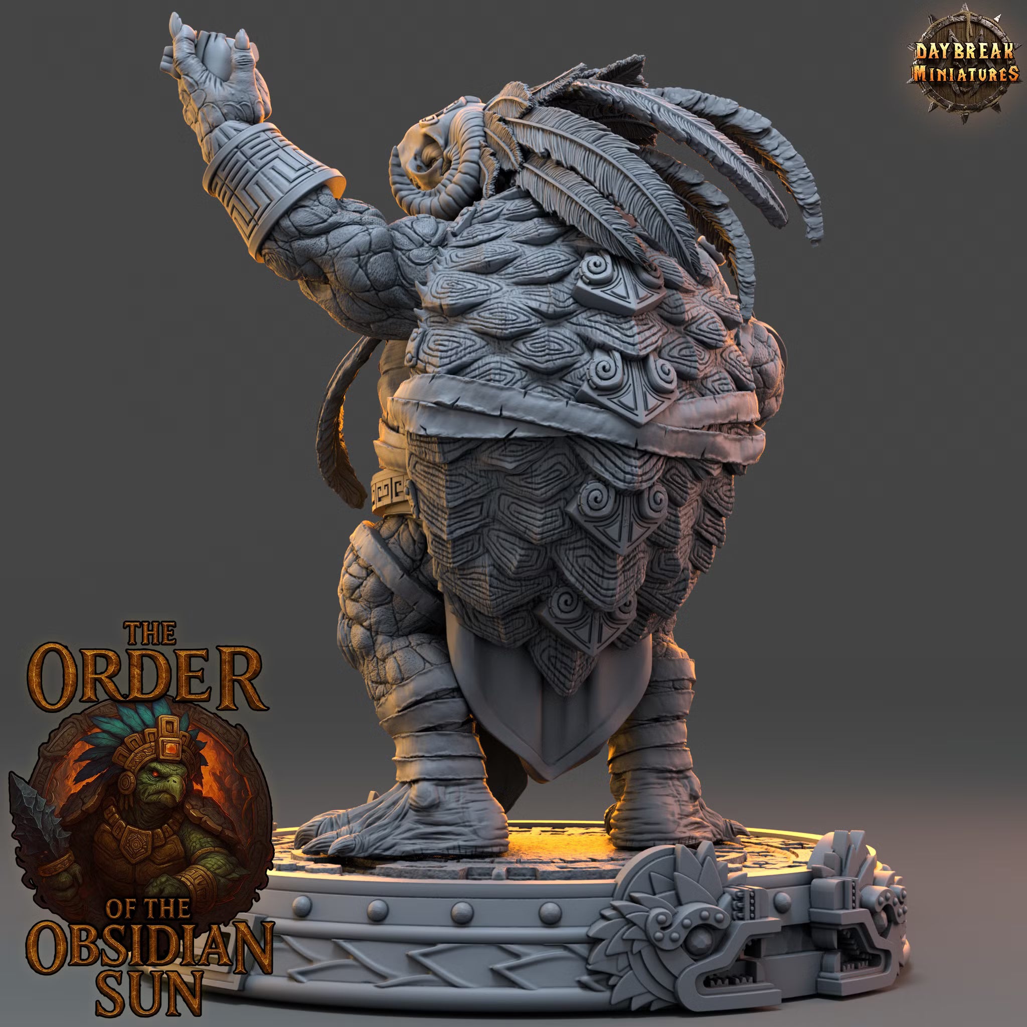 Tezcama the Obsidian Seer — Daybreak Miniatures