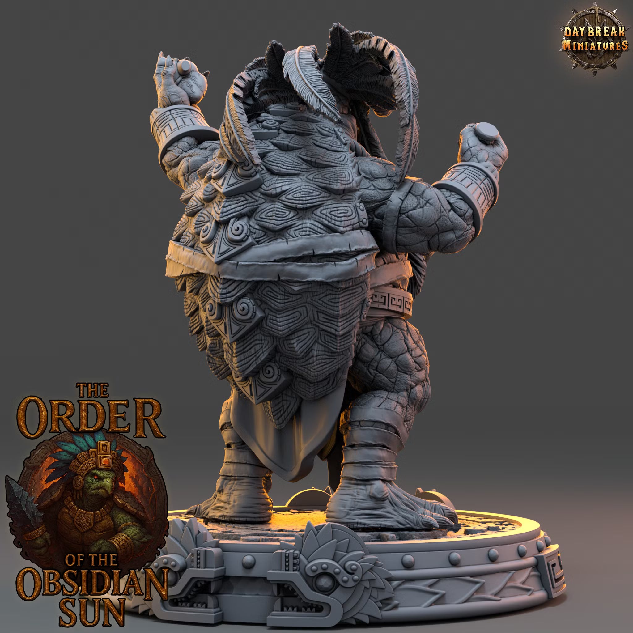 Tezcama the Obsidian Seer — Daybreak Miniatures