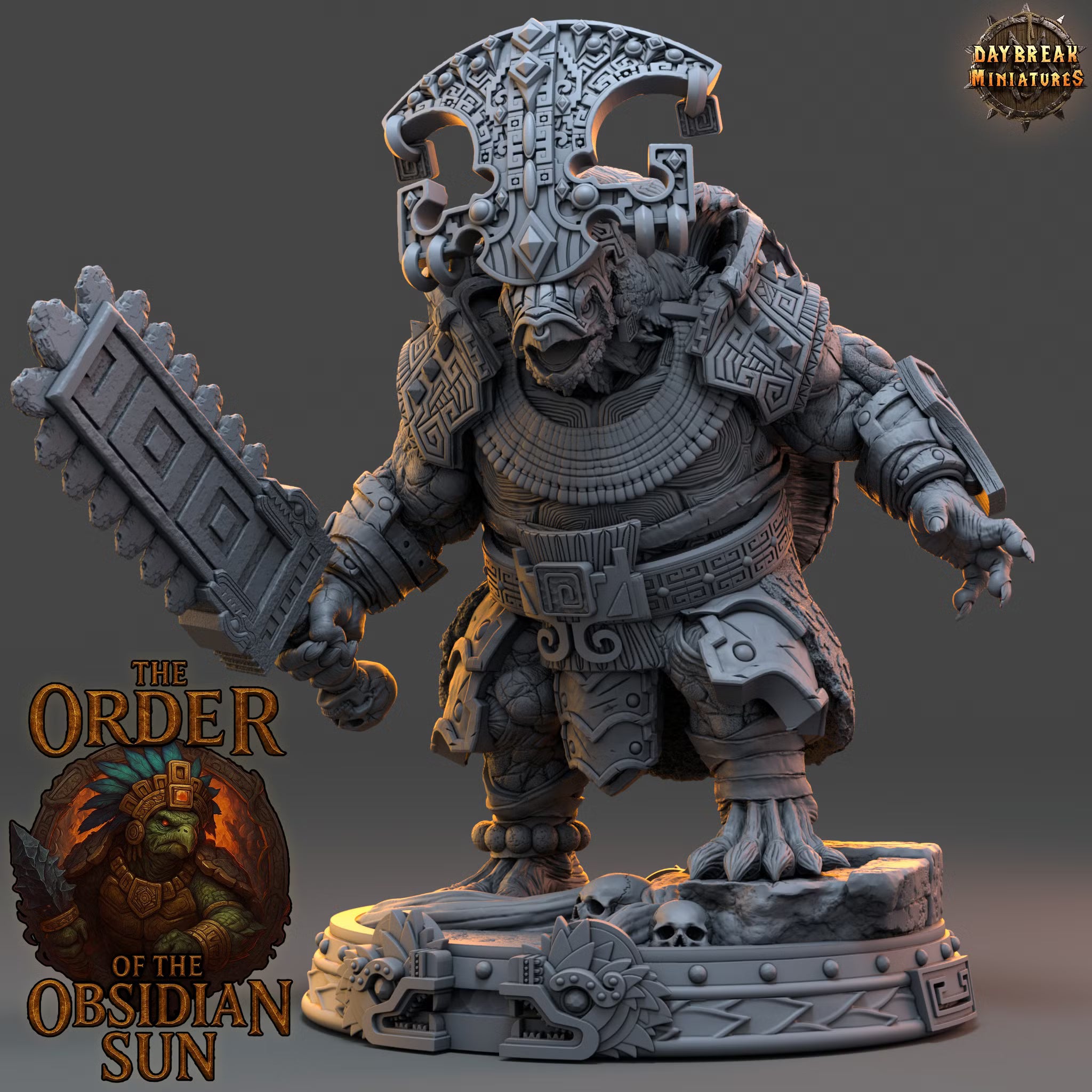 Totomac Flamescale — Daybreak Miniatures