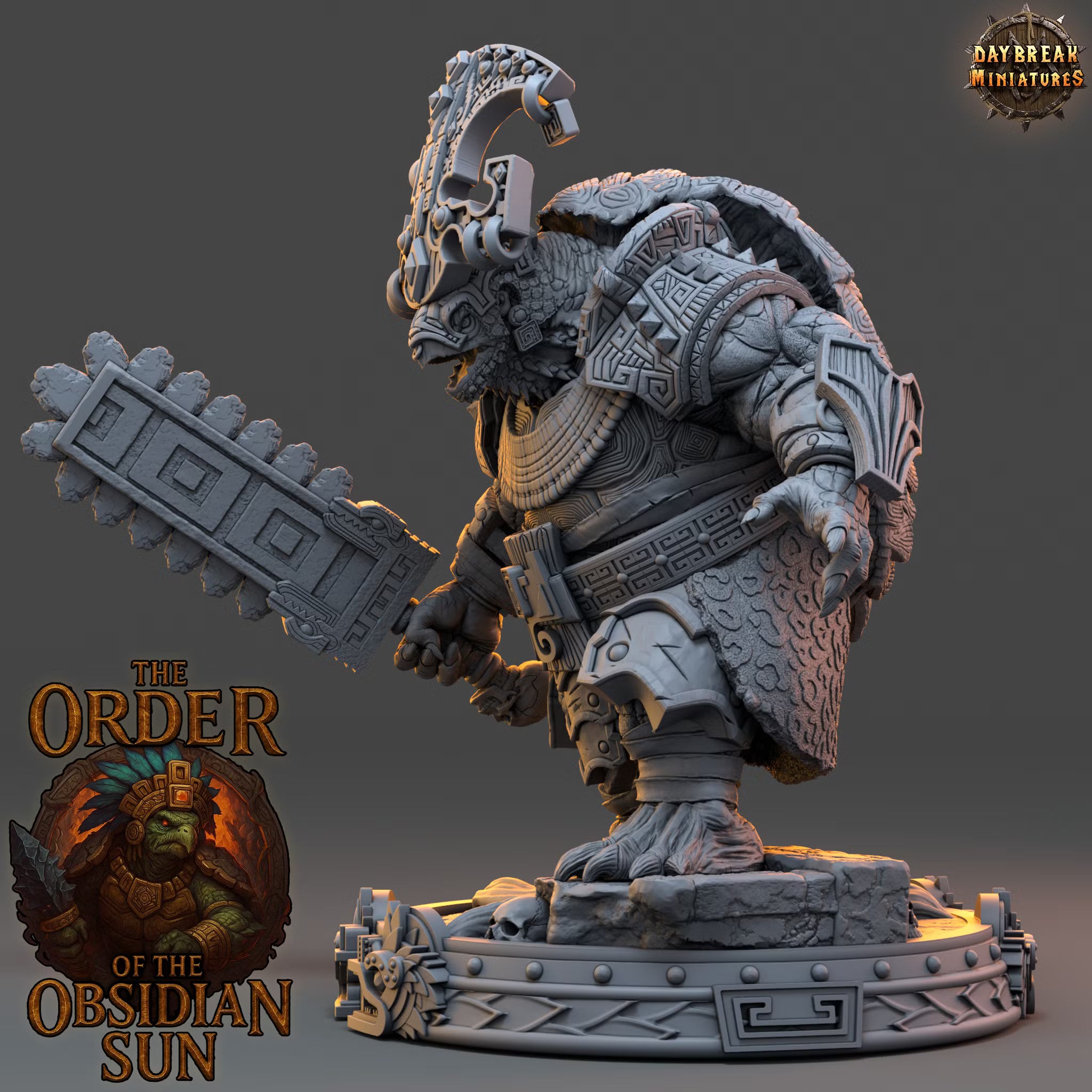 Totomac Flamescale — Daybreak Miniatures