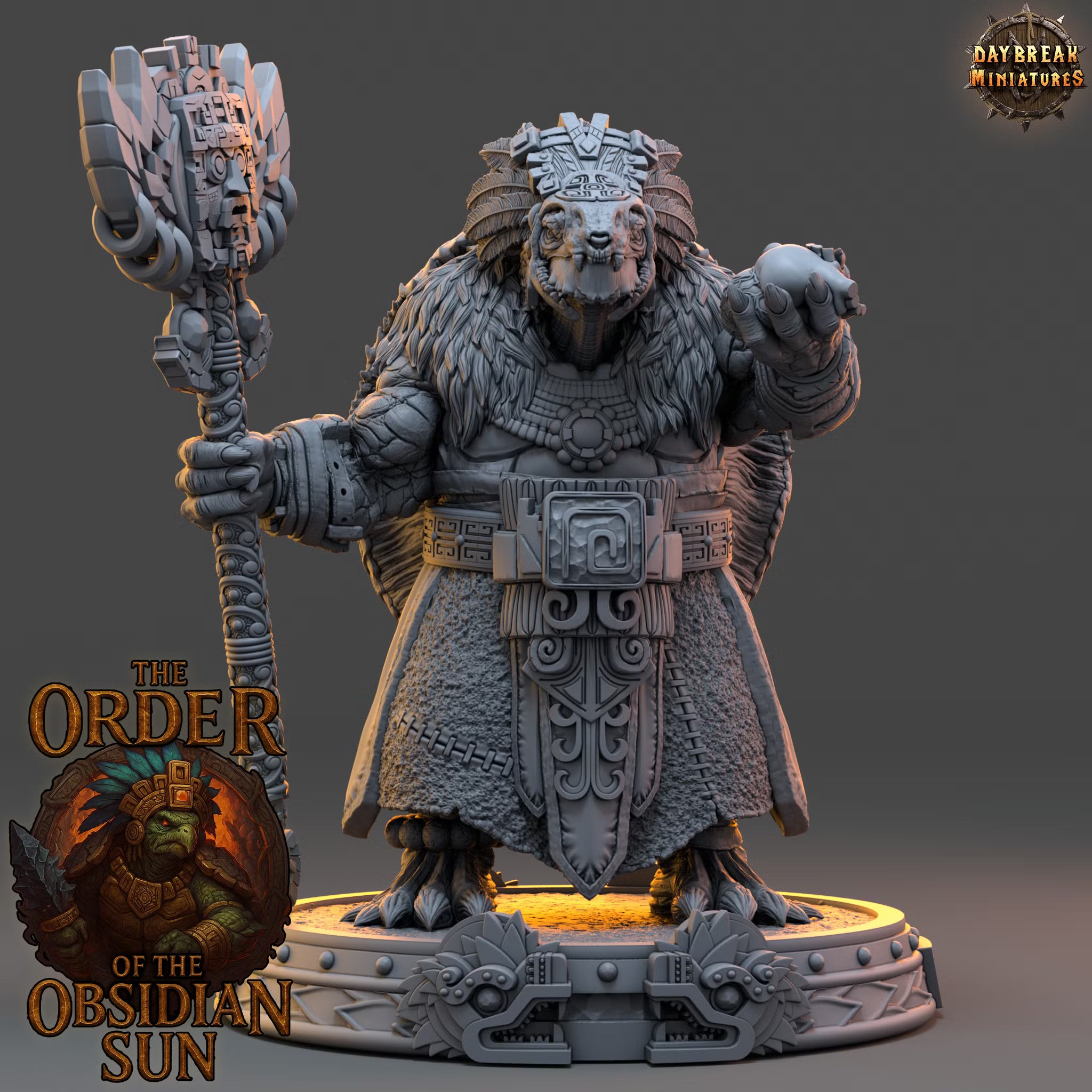 Xalcoatl the Eclipsed — Daybreak Miniatures