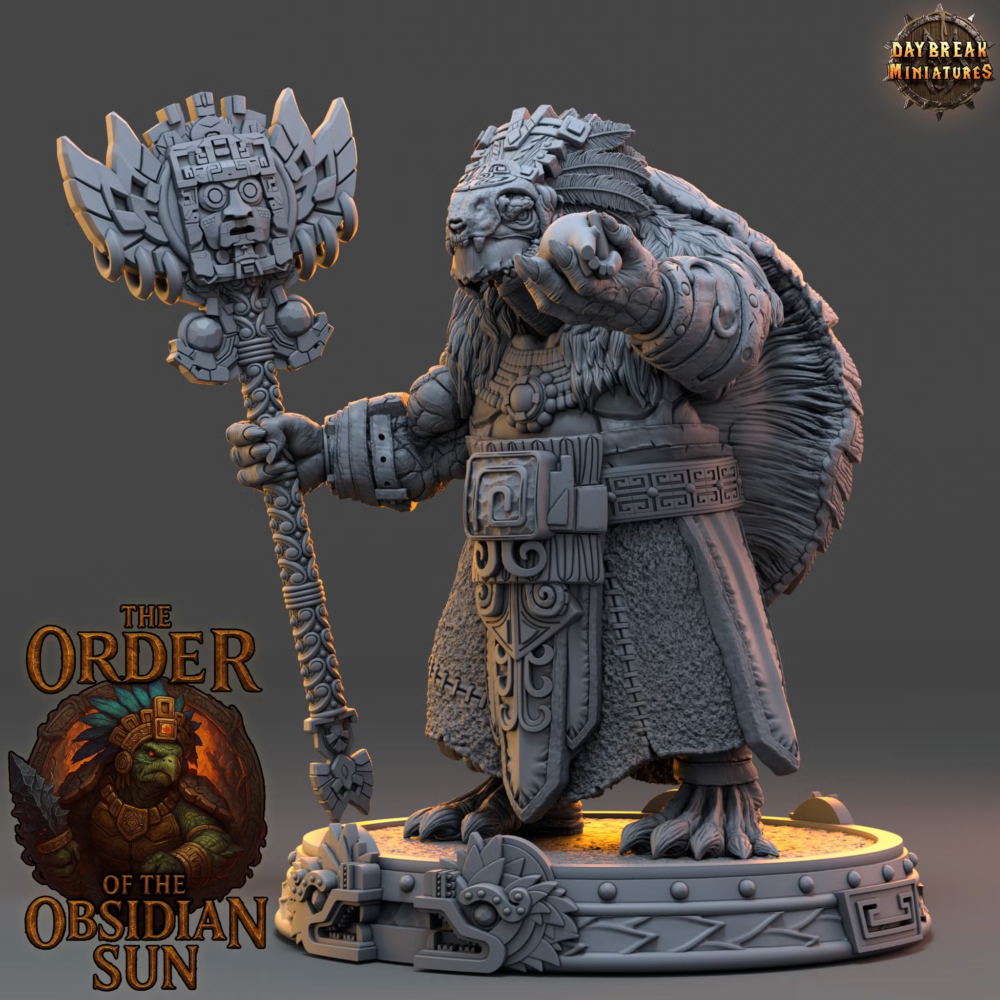 Xalcoatl the Eclipsed — Daybreak Miniatures