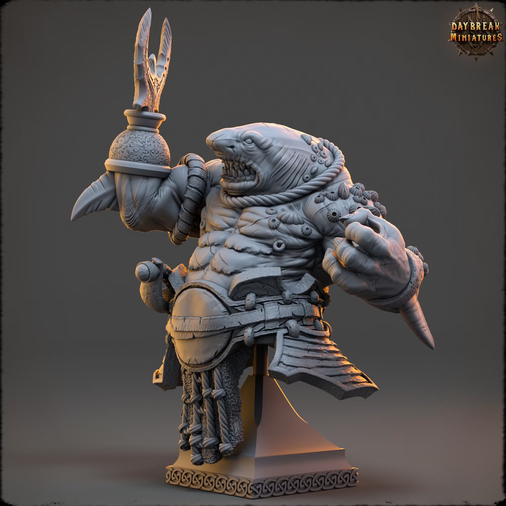 Skelith Nine-Gills - Bust — Daybreak Miniatures