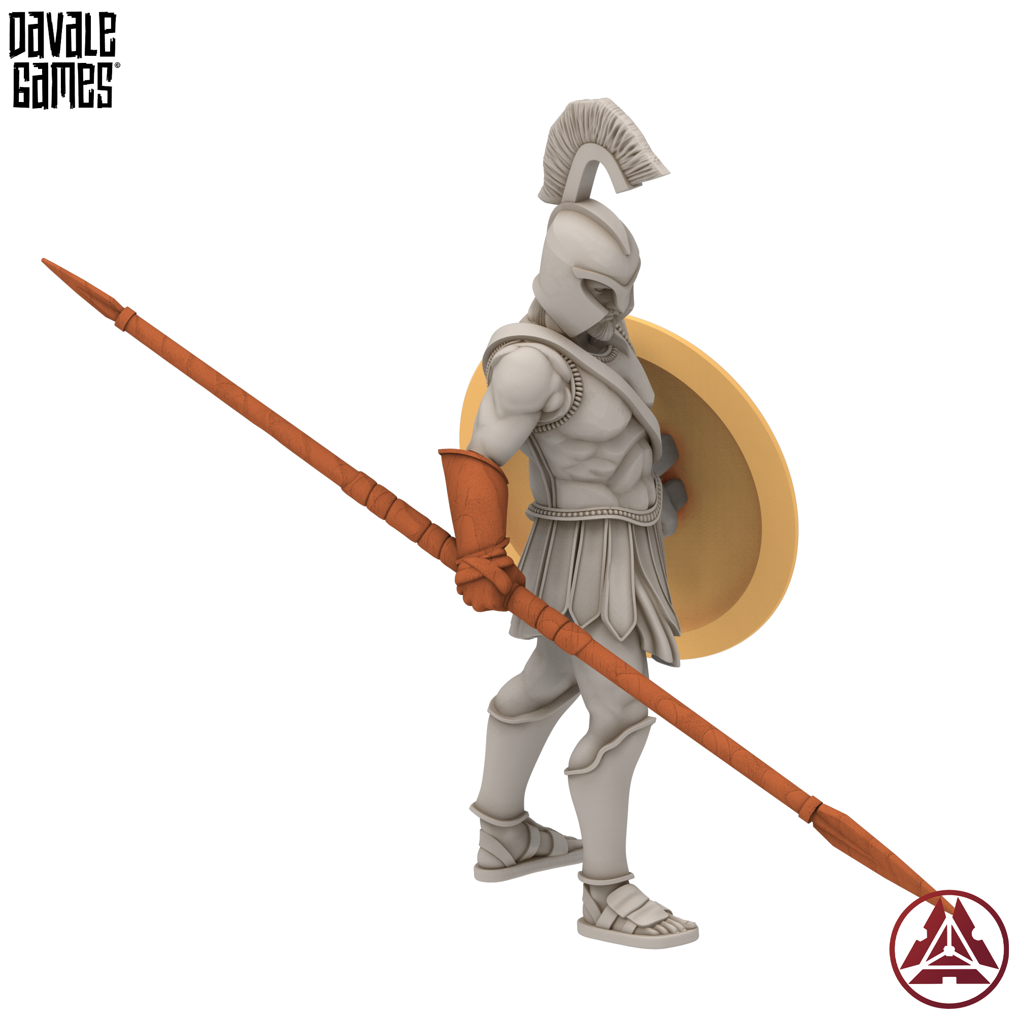 Hoplites on Foot — view 2 — Davale Games / Proxywars
