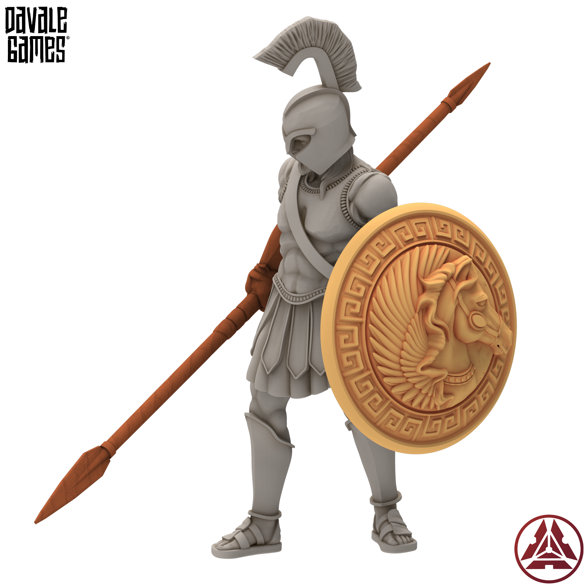 Hoplites on Foot — view 3 — Davale Games / Proxywars