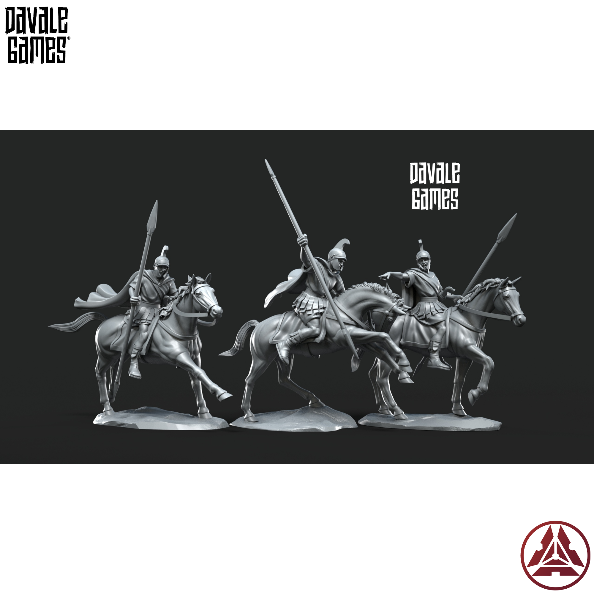 Light Skirmish Cavalry — view 1 — Davale Games / Proxywars