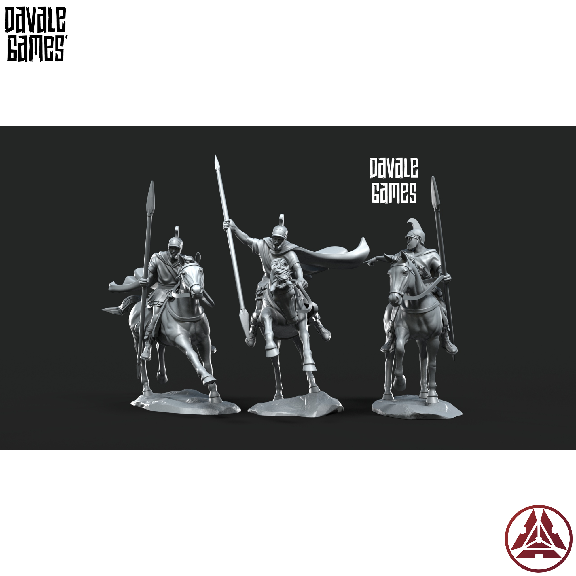 Light Skirmish Cavalry — view 2 — Davale Games / Proxywars