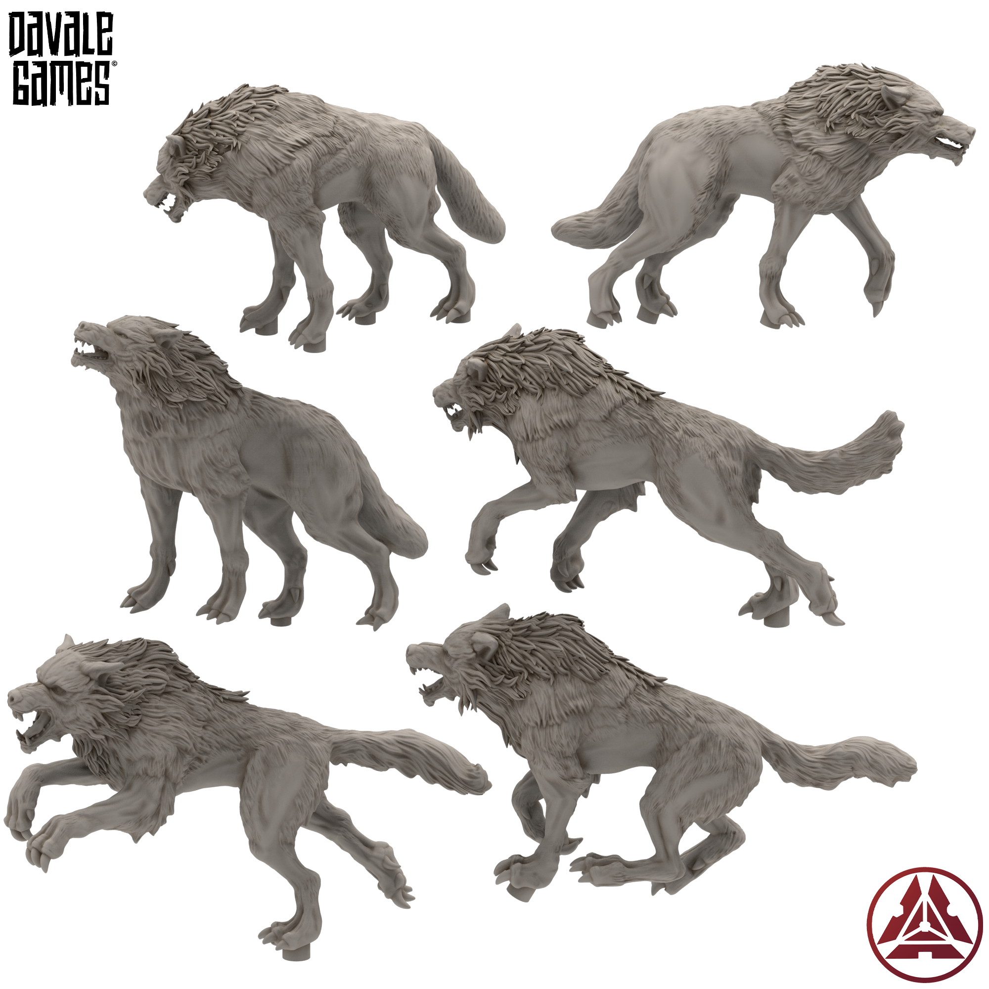 Fenrir Wolf Litters — view 1 — Davale Games / Proxywars