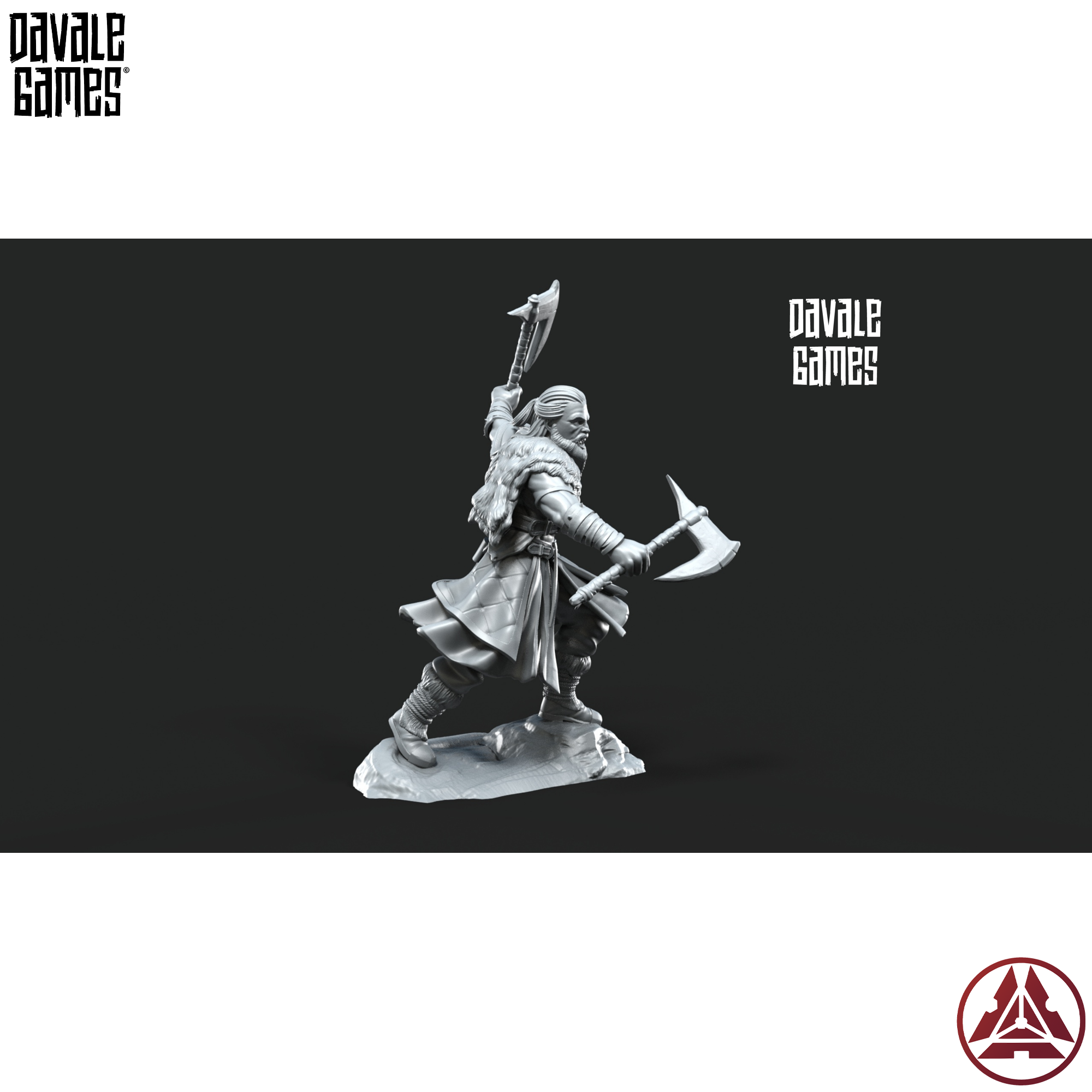 Ragnar Halfwolf - Human and Wolf Forms — view 6 — Davale Games / Proxywars