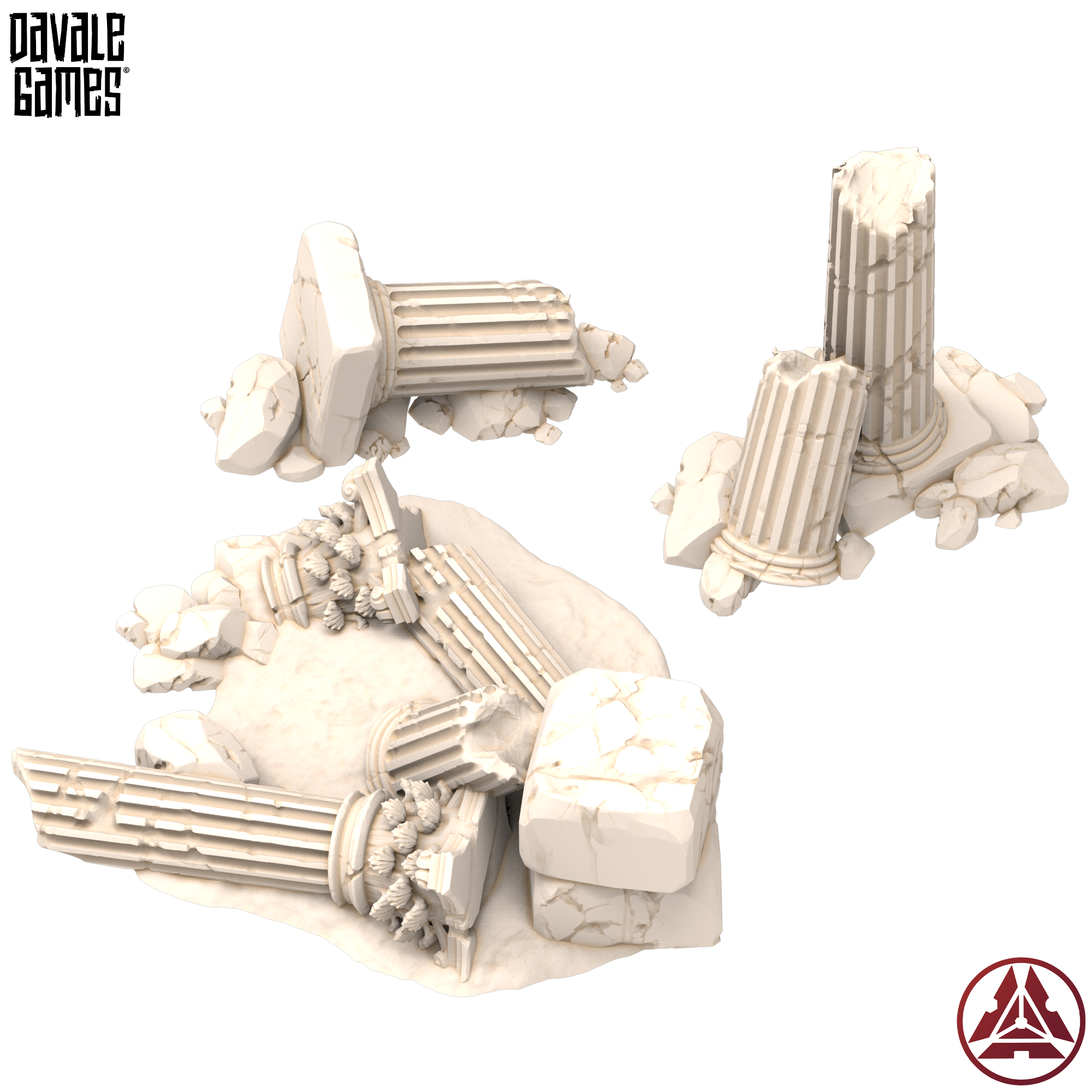 Variety of Greek Ruins - view - Davale Games / Proxywars