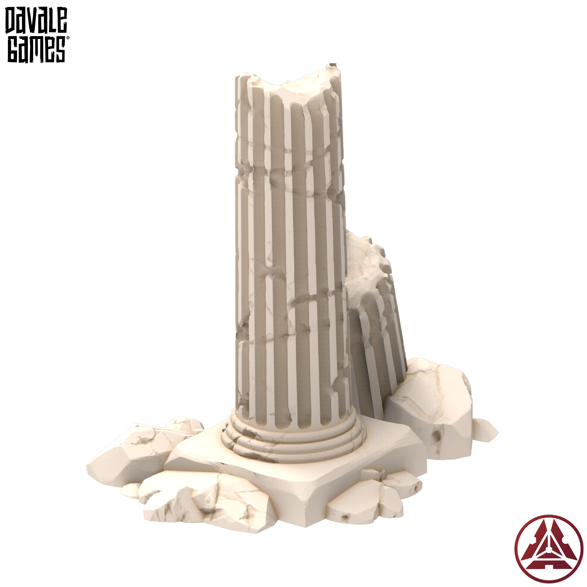 Variety of Greek Ruins - view - Davale Games / Proxywars