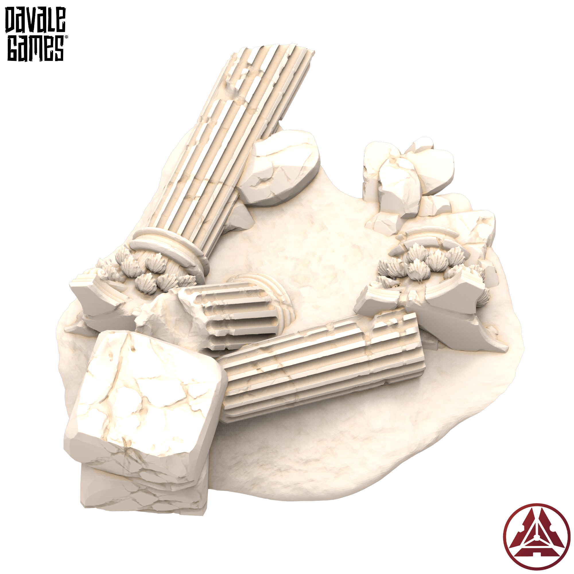 Variety of Greek Ruins - view - Davale Games / Proxywars