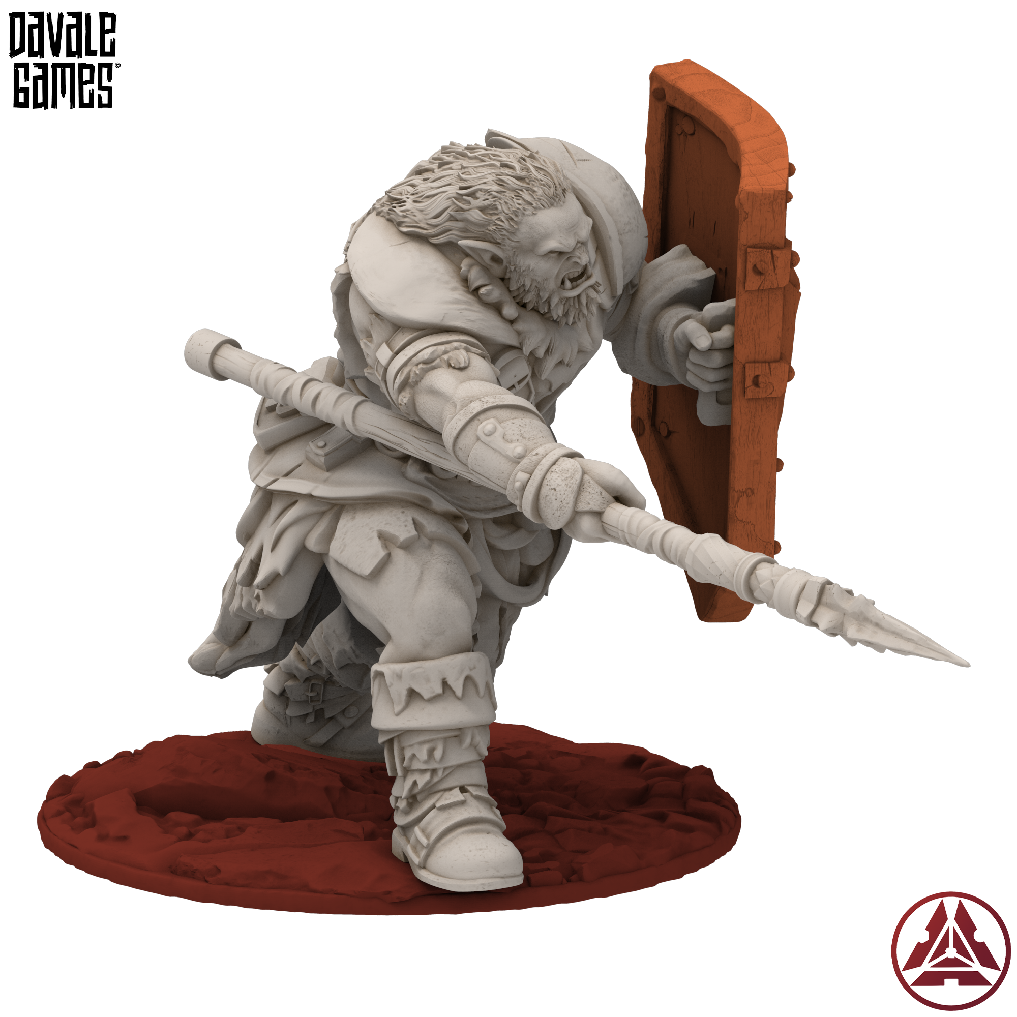 3x Silverfang Alliance Warriors ABC - view - Davale Games / Proxywars