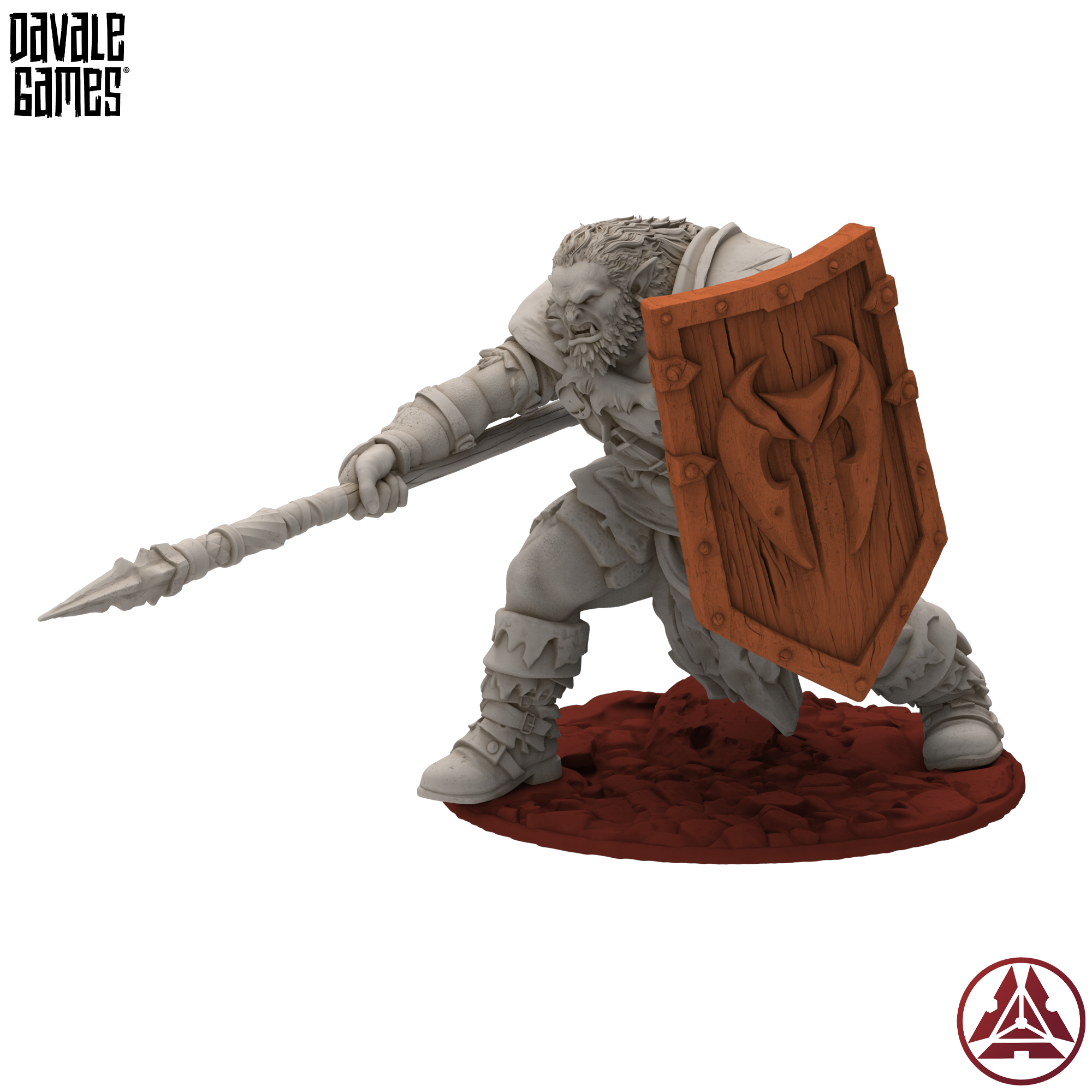 3x Silverfang Alliance Warriors ABC - view - Davale Games / Proxywars