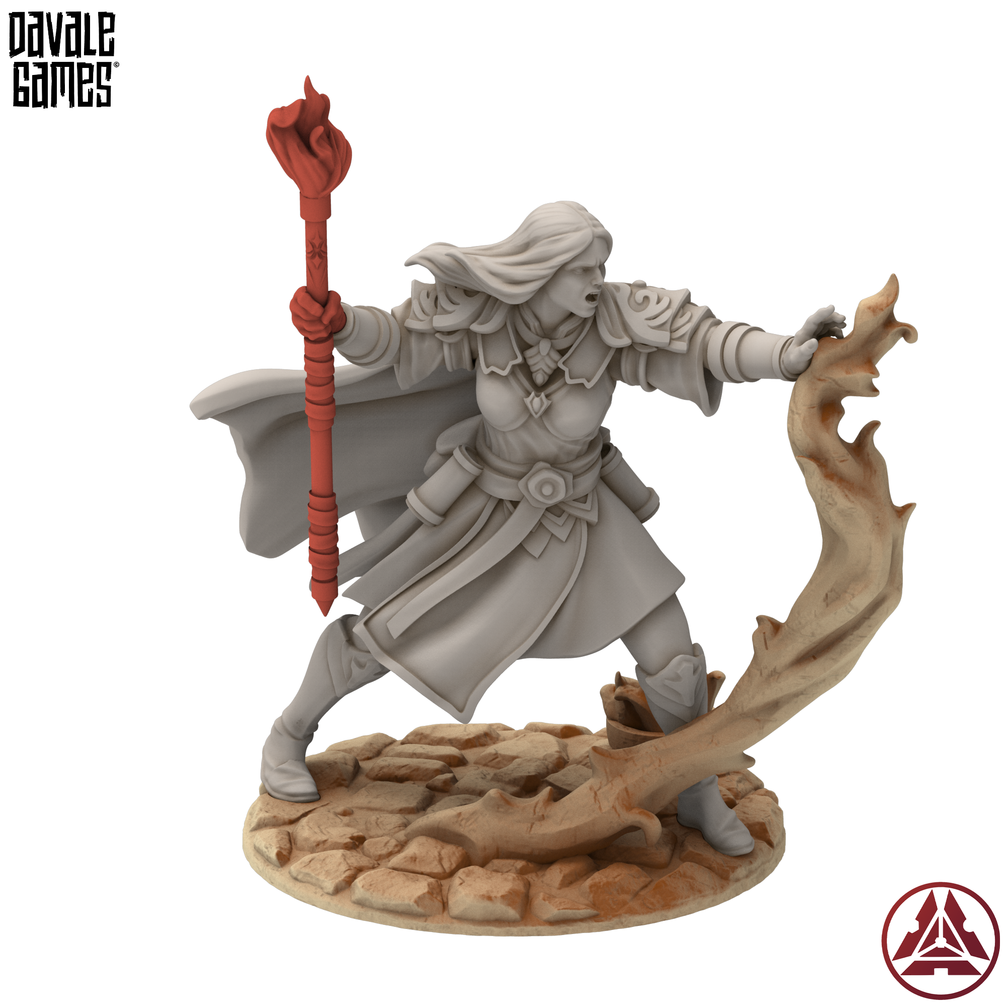 Lirael Shadowfall, Spark of the Sworn Flame - view - Davale Games / Proxywars