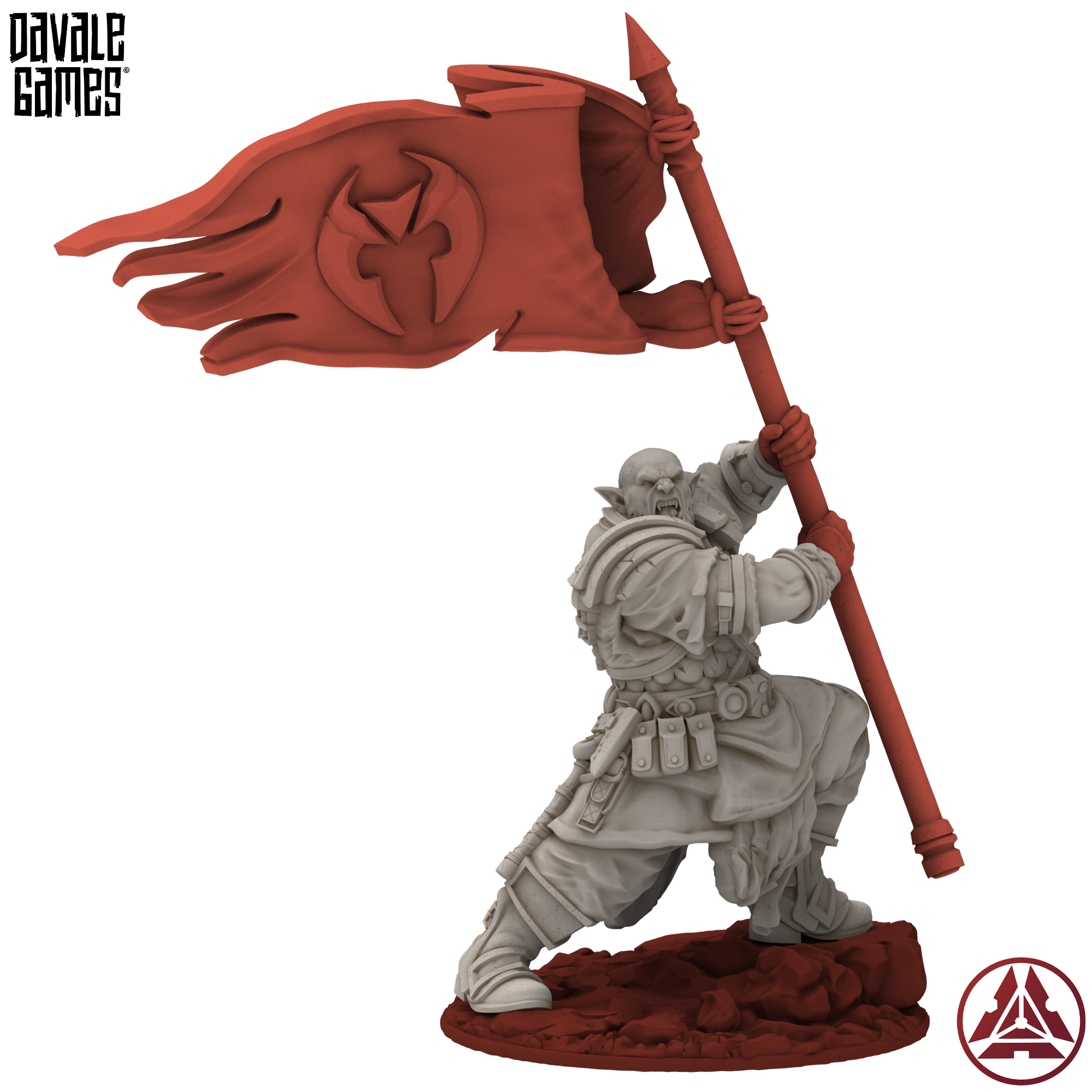 Silverfang Standard-Bearer - view - Davale Games / Proxywars