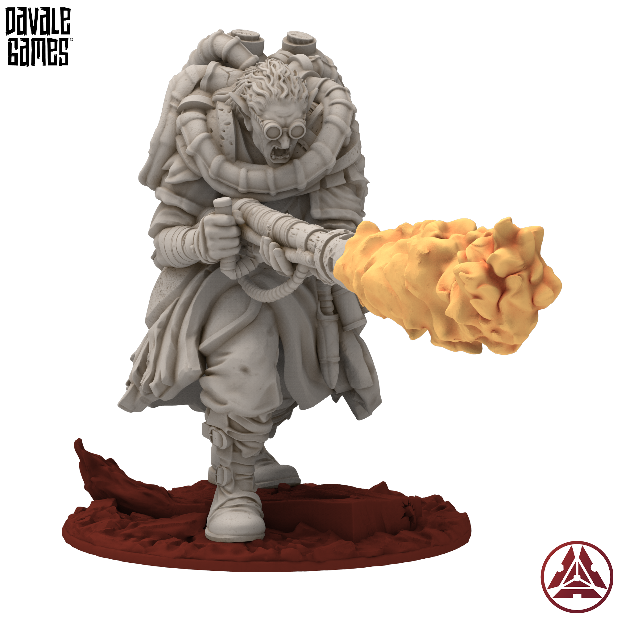 Silverfang Tar-Flamer - view - Davale Games / Proxywars