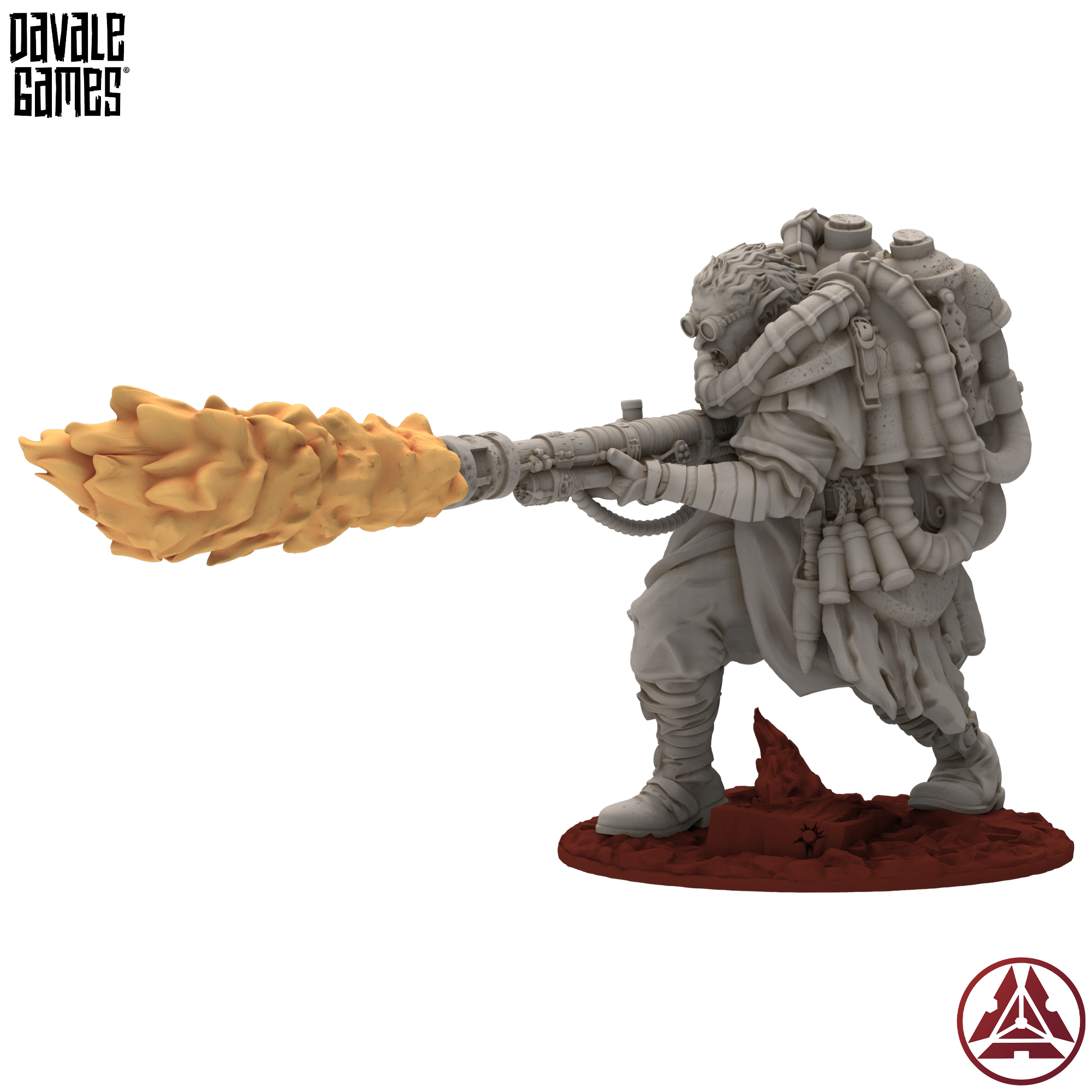 Silverfang Tar-Flamer - view - Davale Games / Proxywars