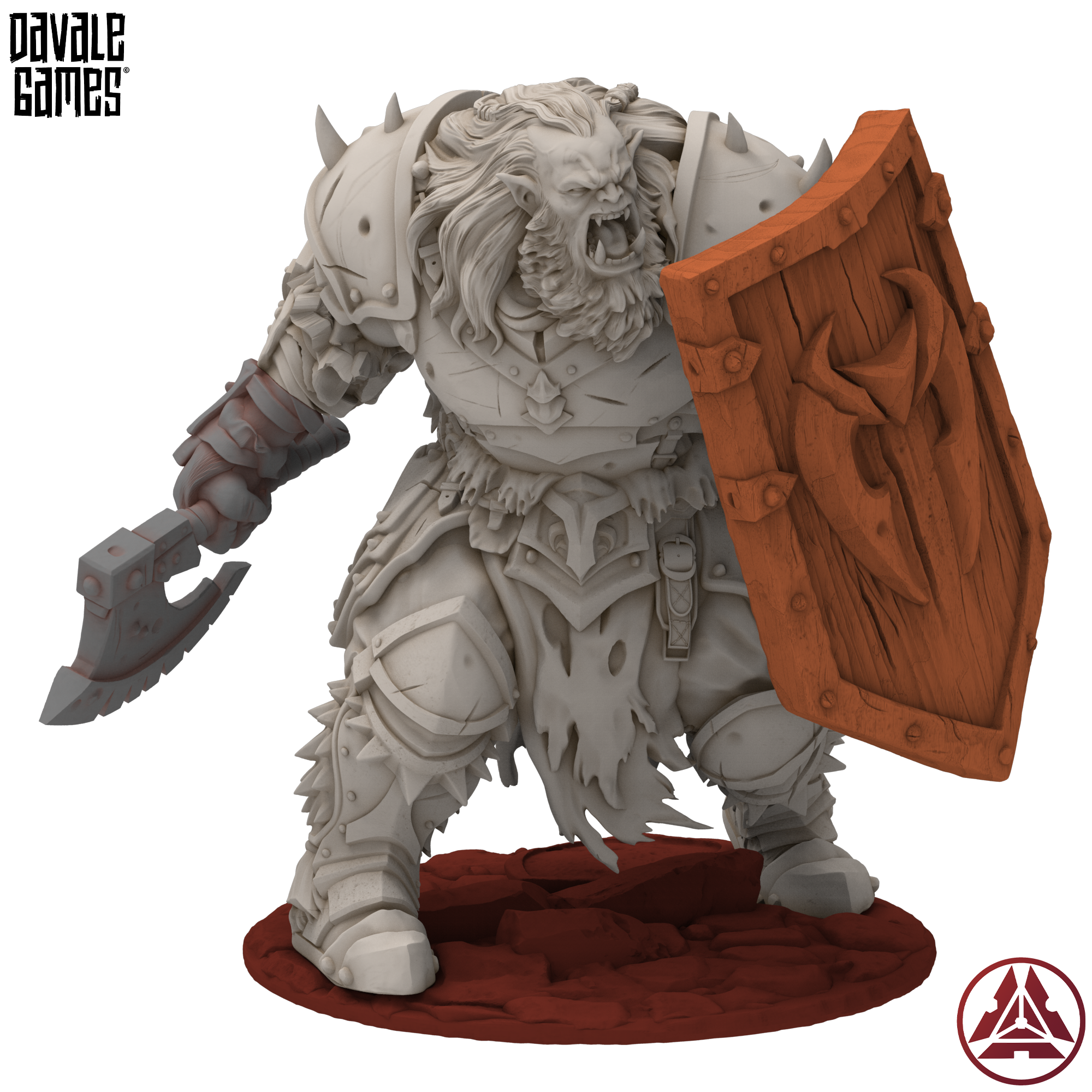 Urzan, Captain of the Silverfang Shields - view - Davale Games / Proxywars