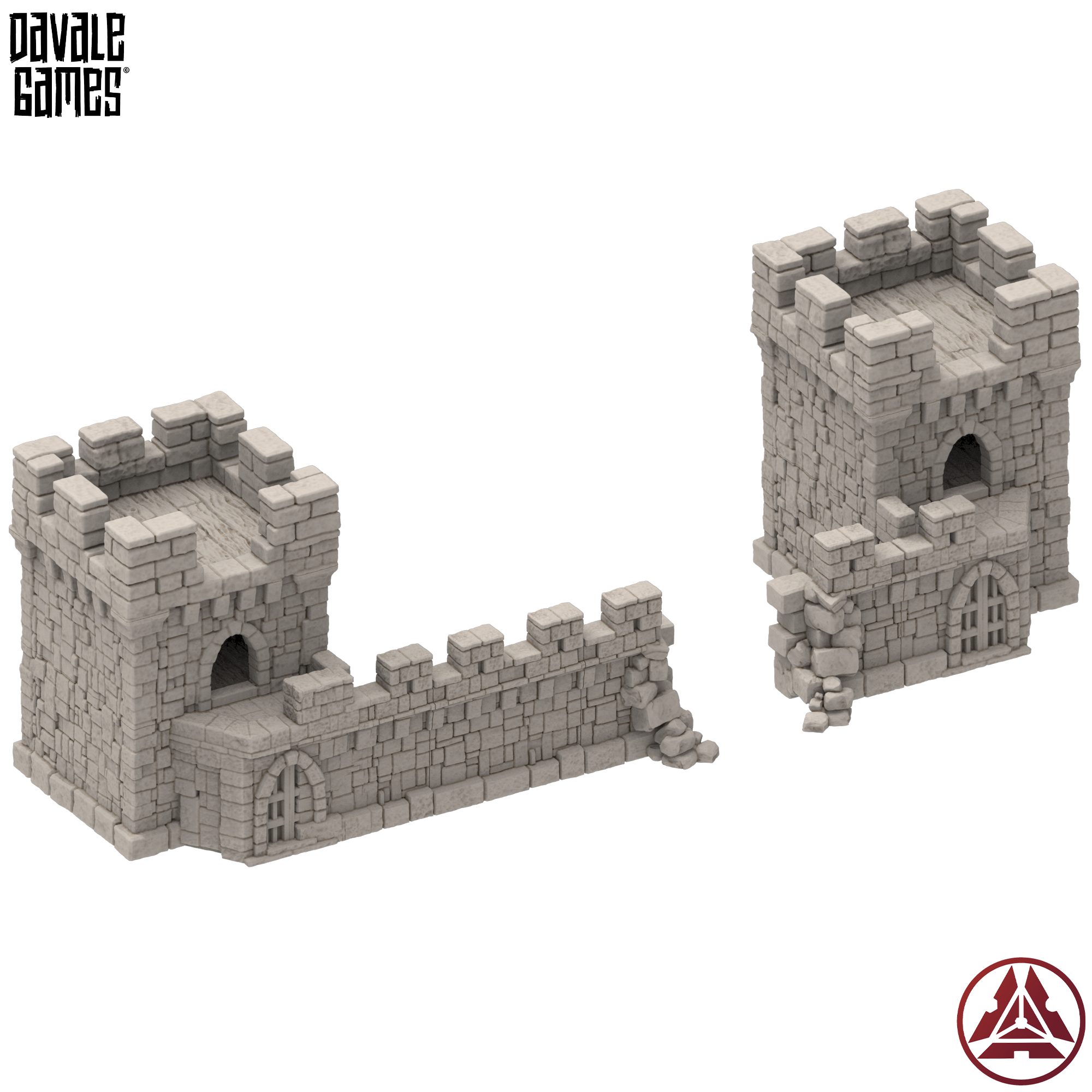 Alba Wall and Tower - view - Davale Games / Proxywars