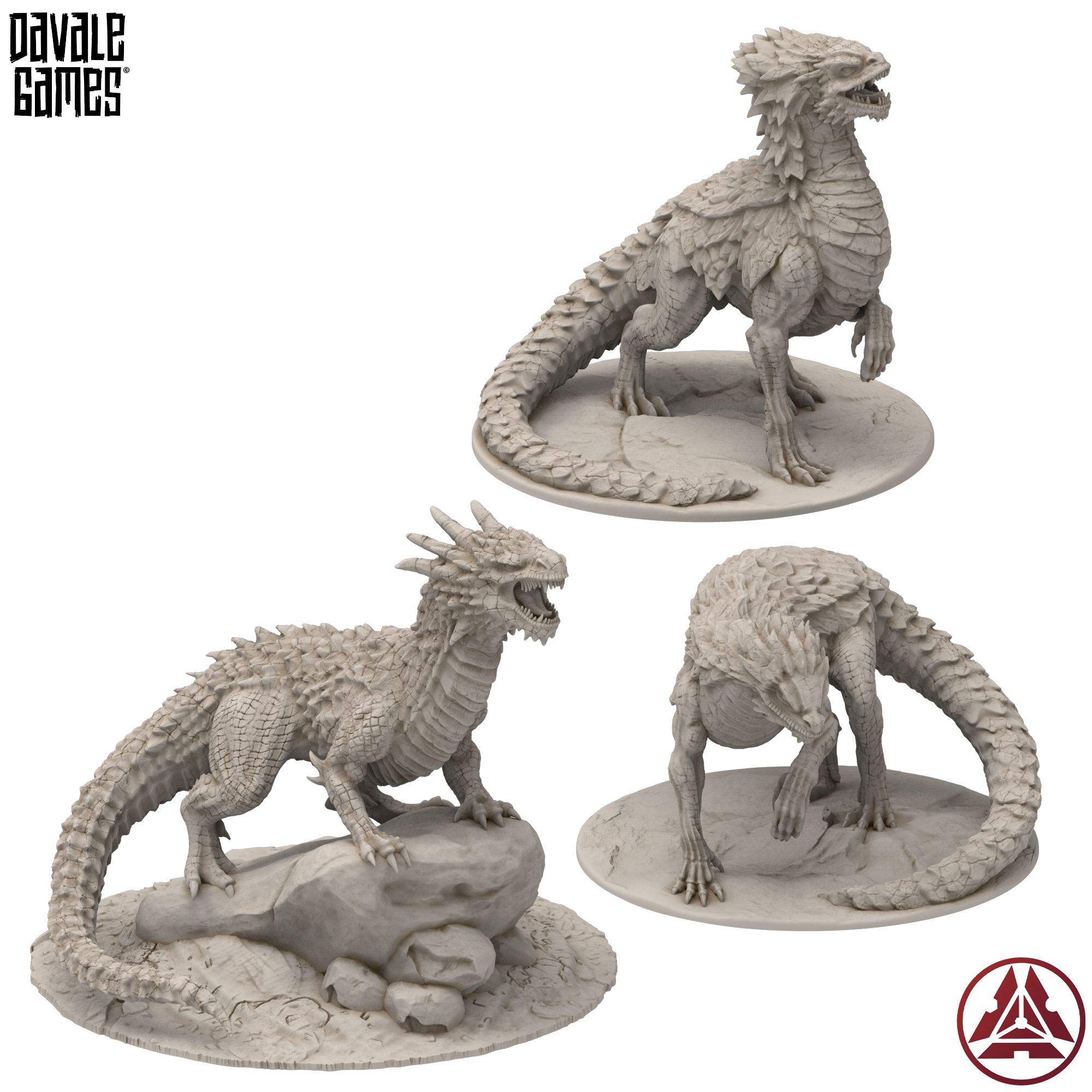Ash Dracos - group view - Davale Games / Proxywars