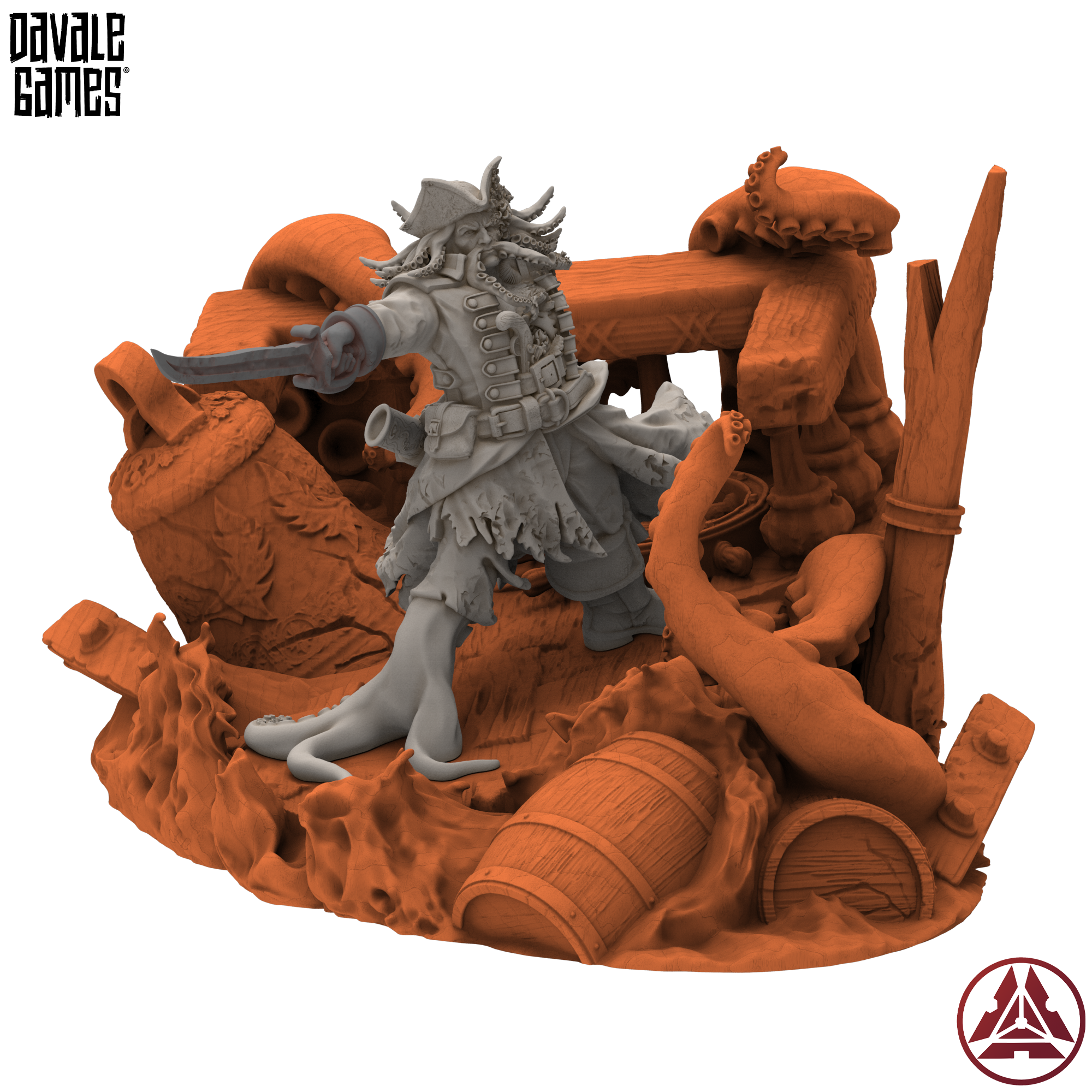 Malrec, Admiral of the Trench — view 1 — Davale Games / Proxywars